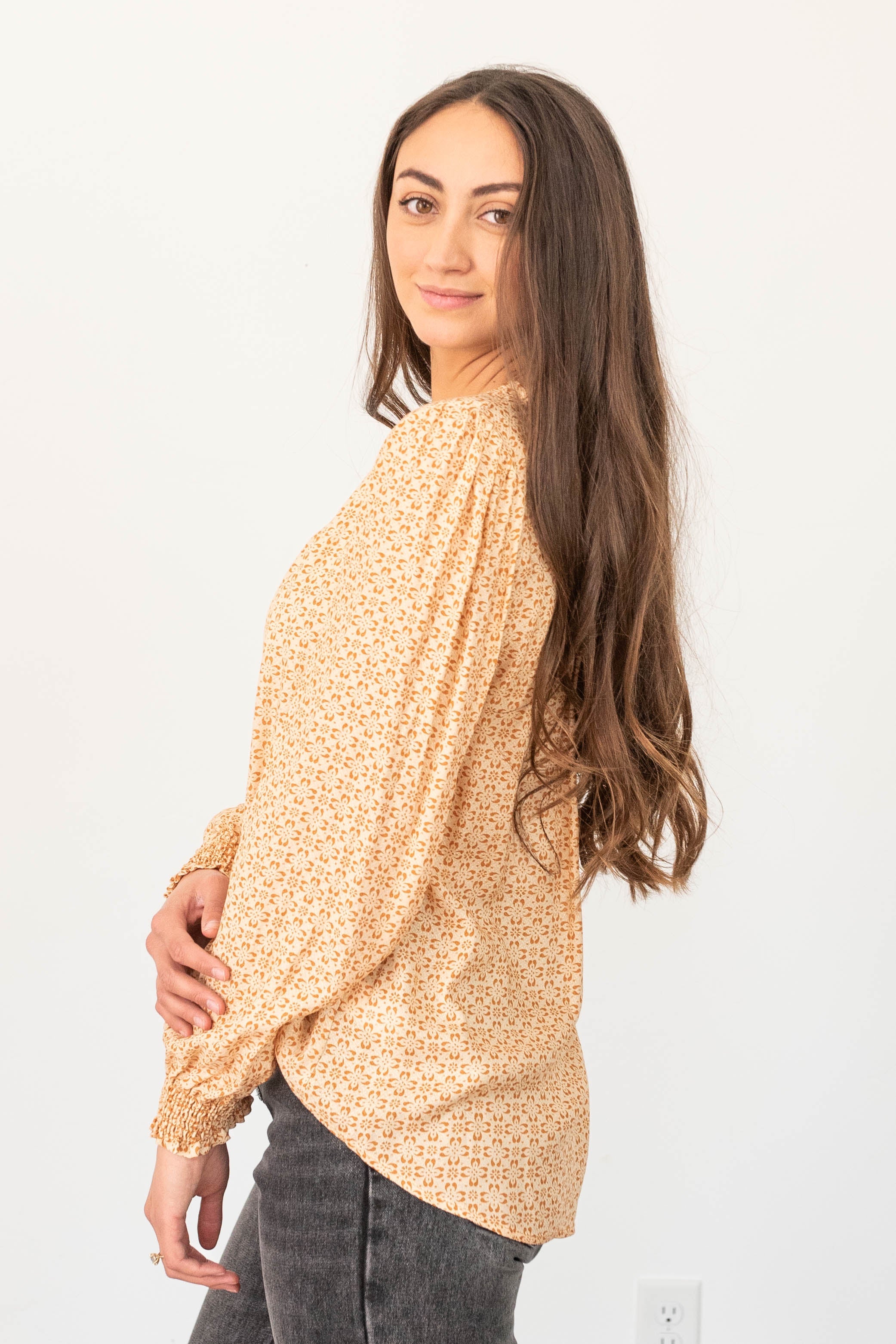 Imani Marigold Top