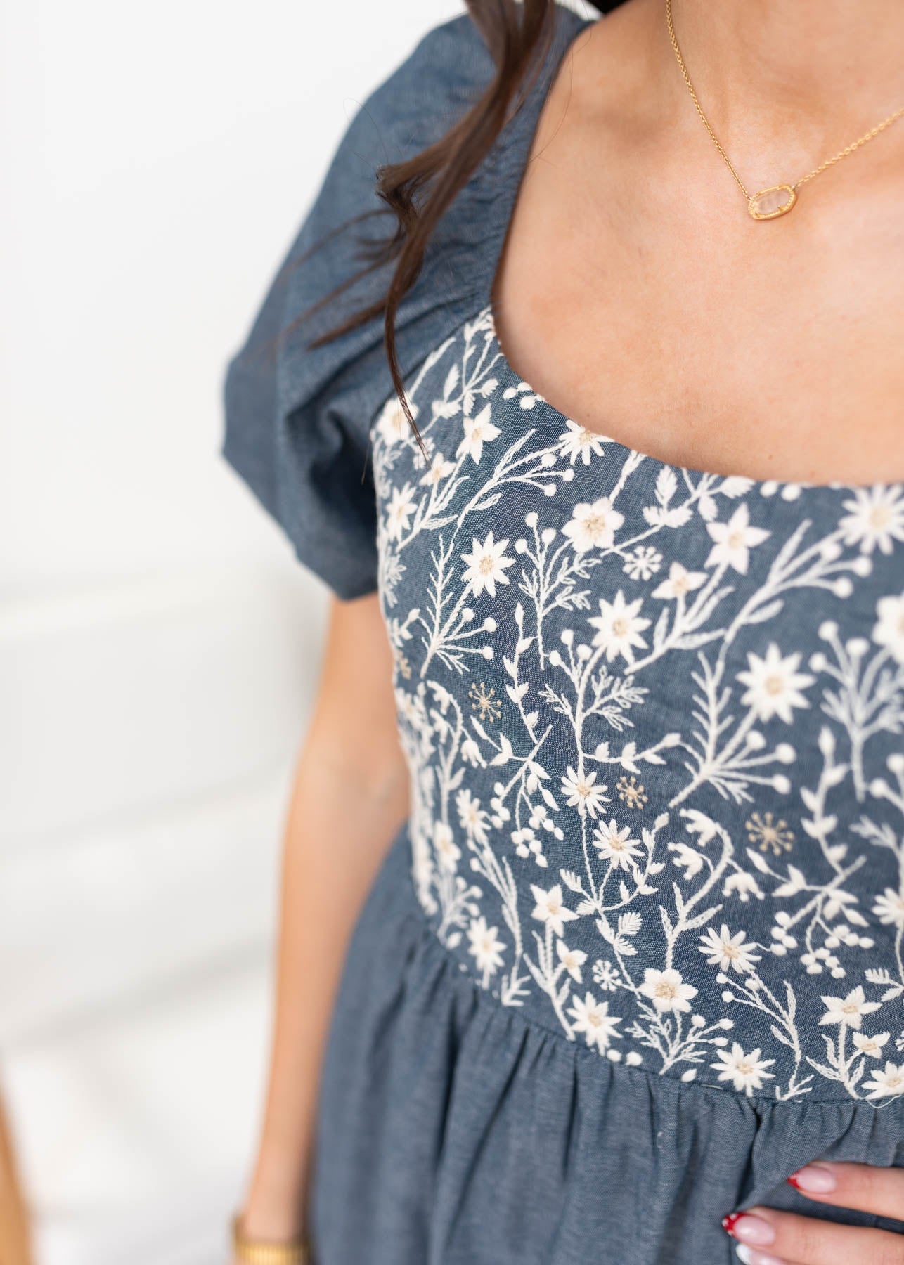 Indy Denim Blue Chambray Dress