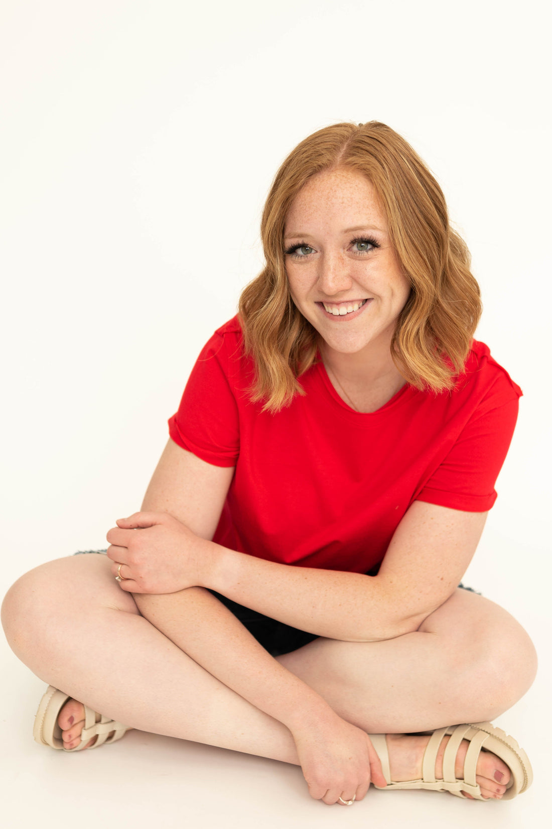 Ines Red Top