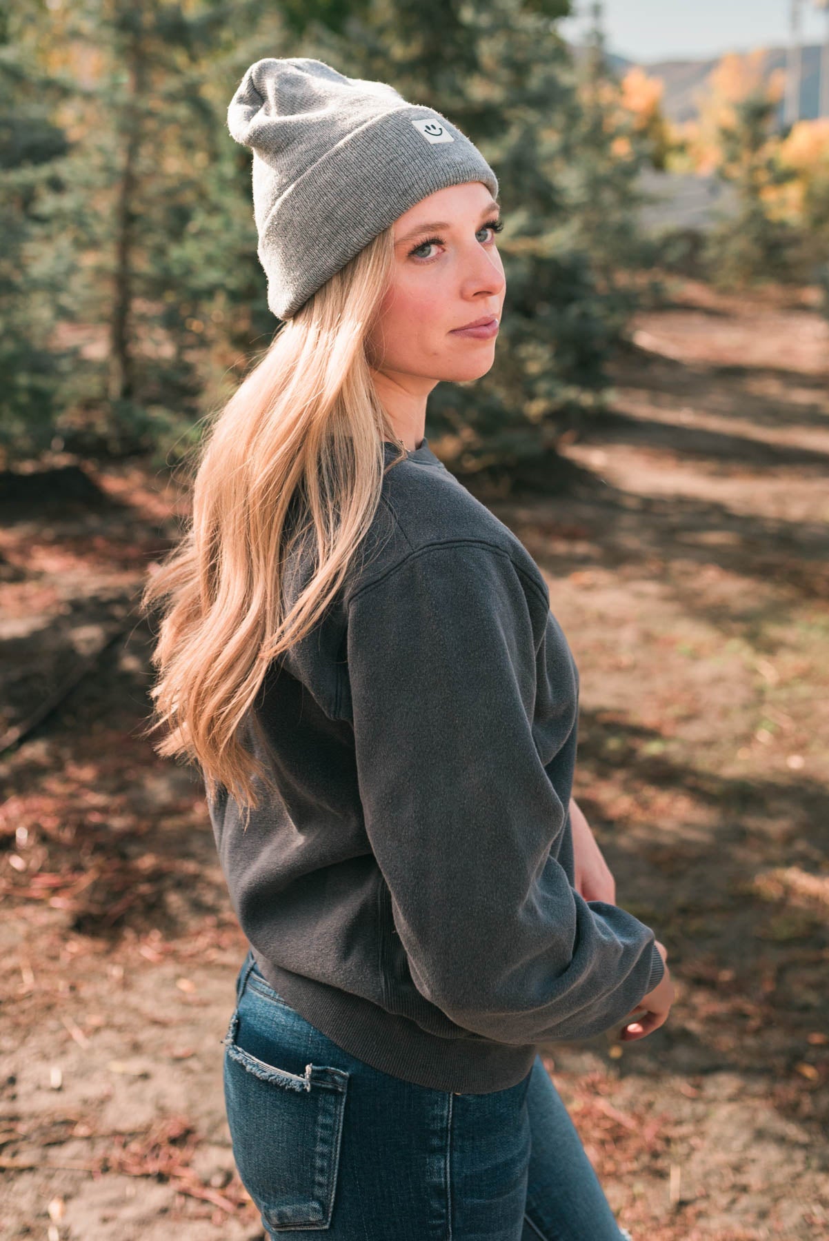 Isabeau Deep Navy Sweatshirt