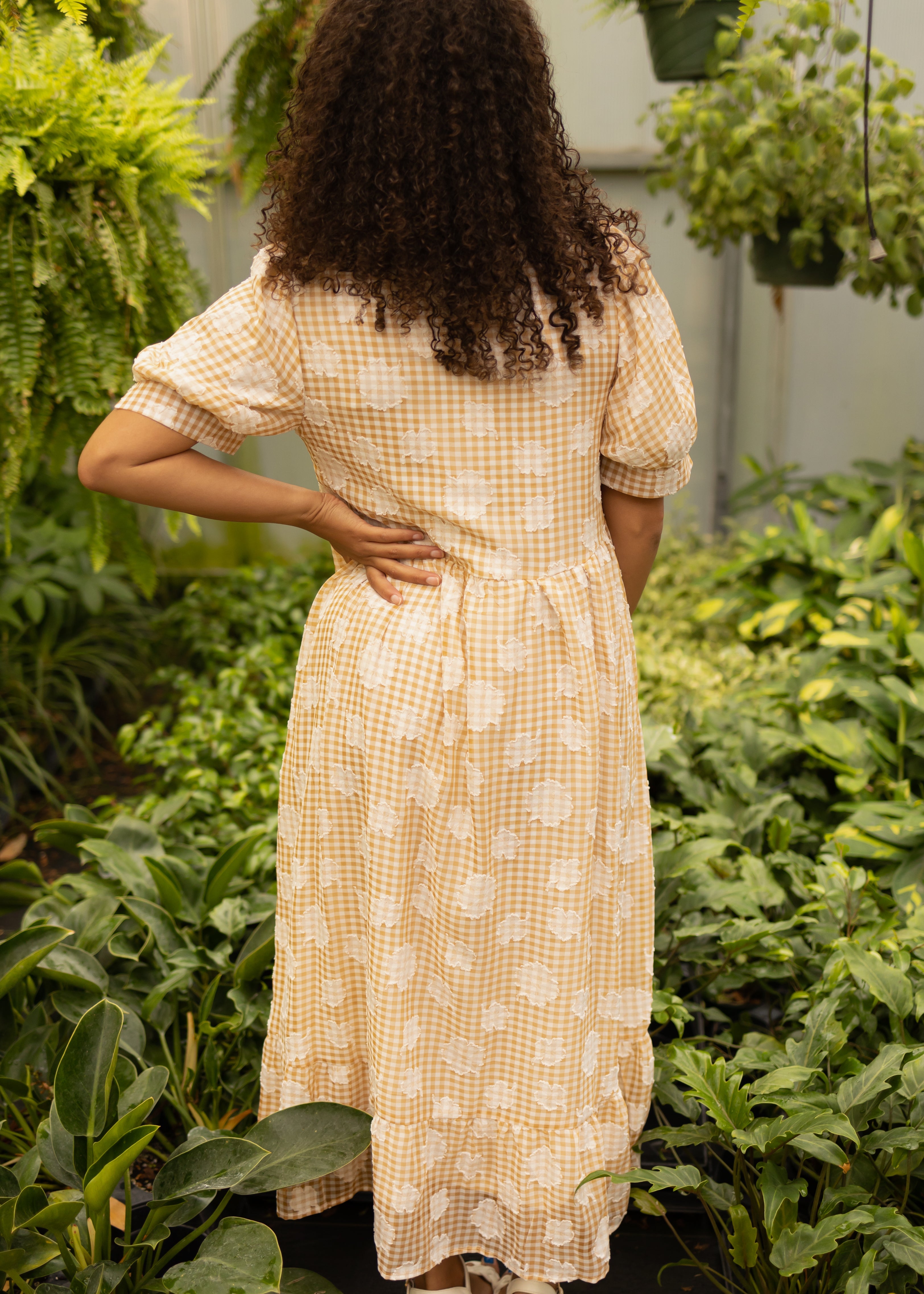 Isabel Mustard Dress