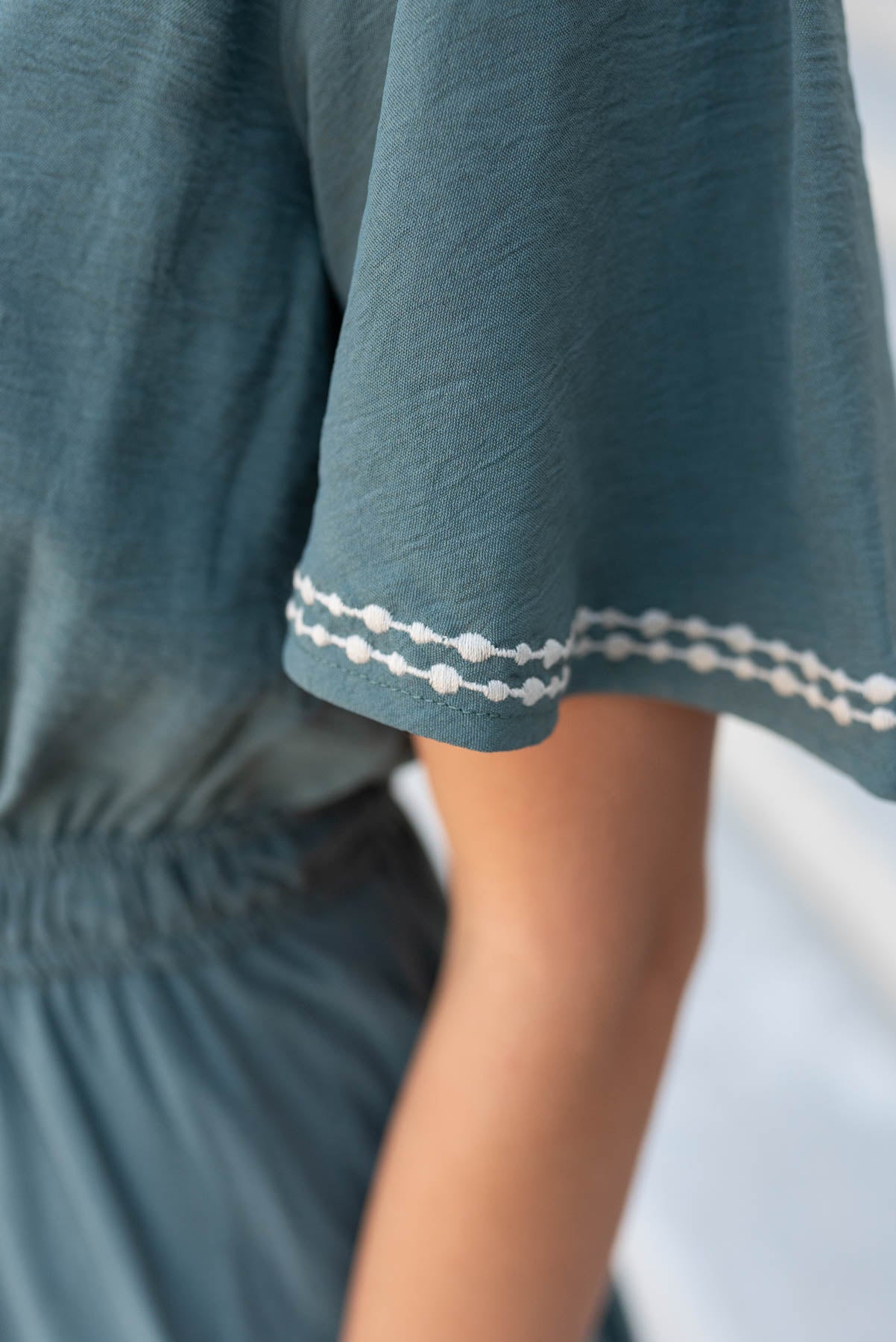 Izzy Jade Embroidered Dress