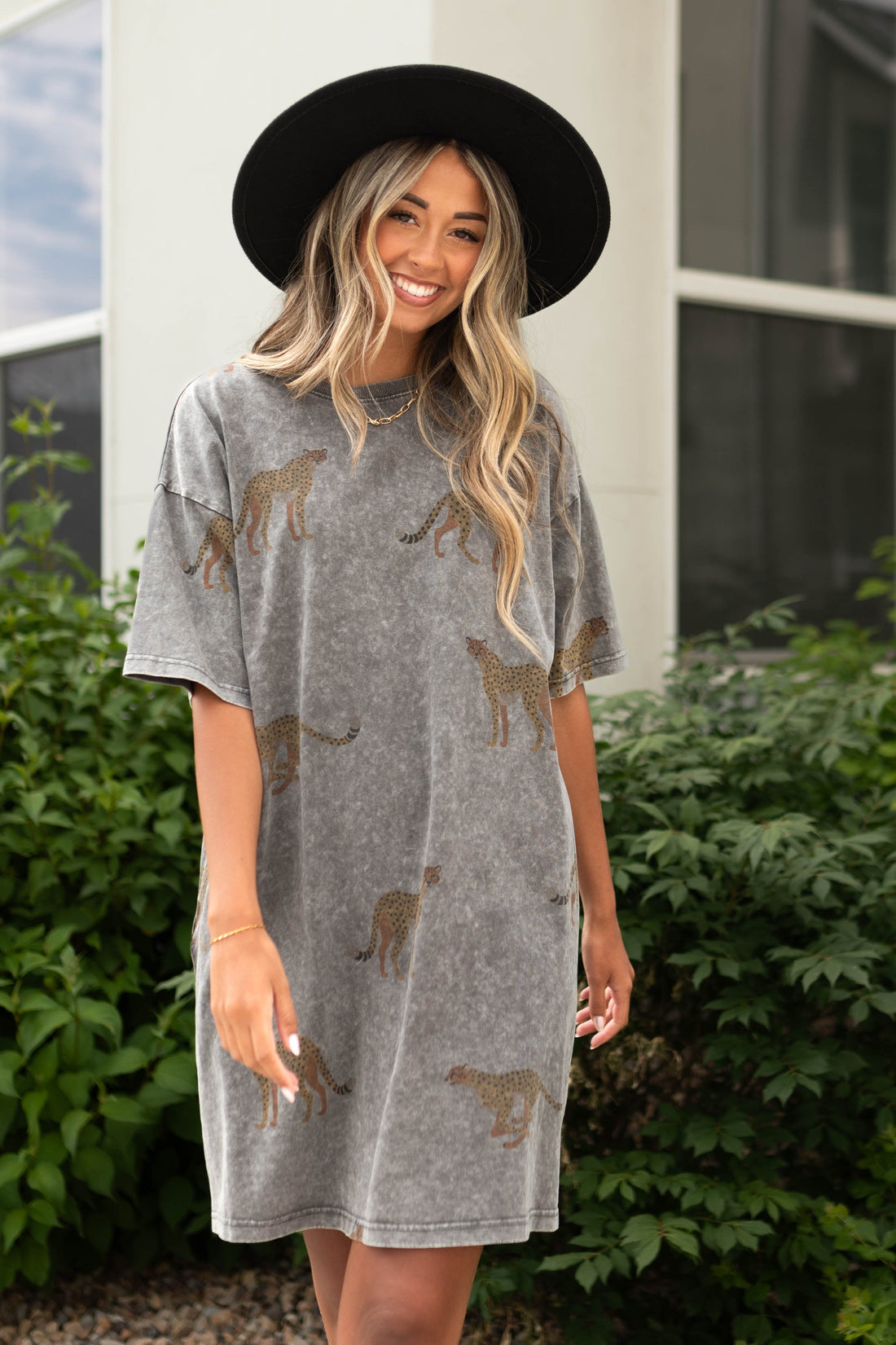Jackie Charcoal Dress