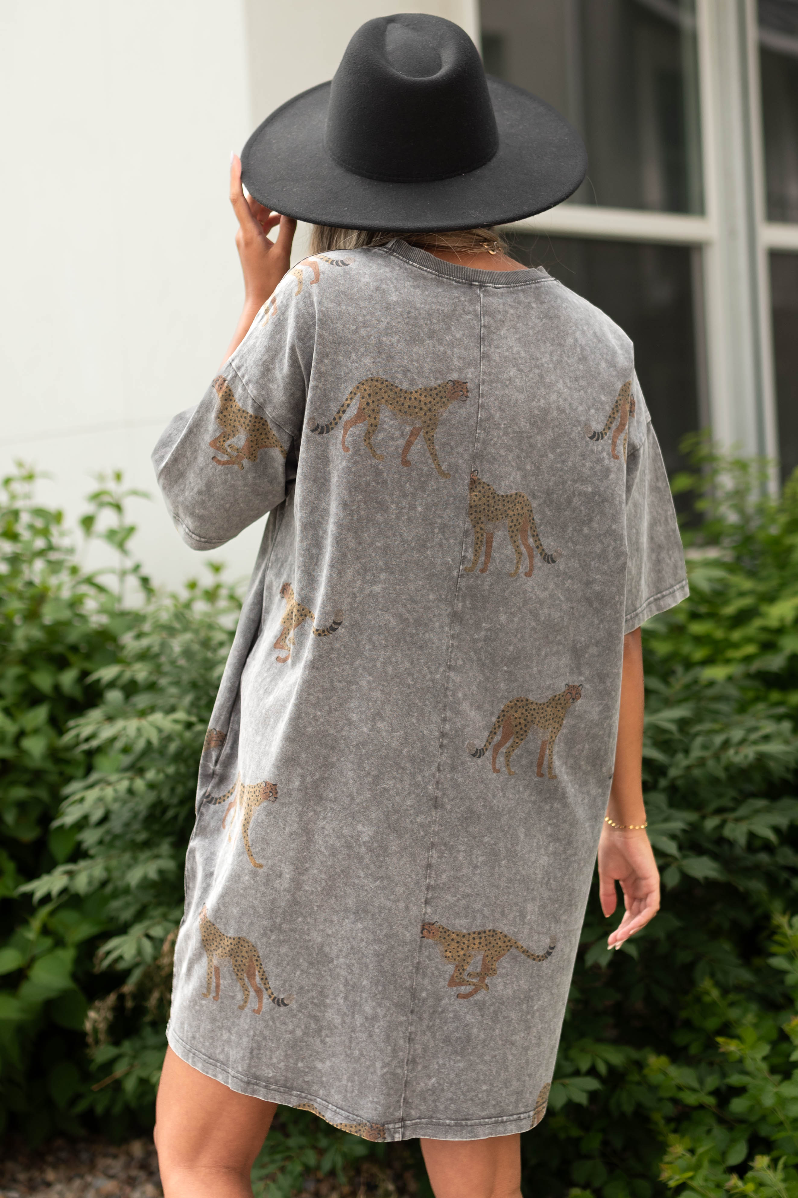 Jackie Charcoal Dress