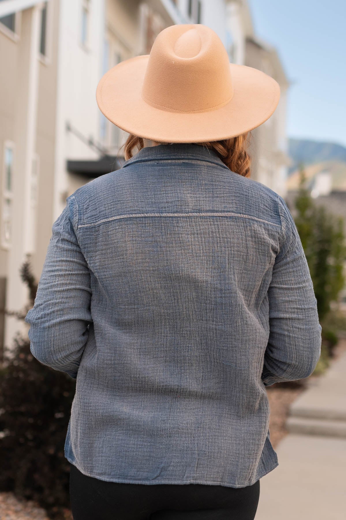 Jane Blue Top