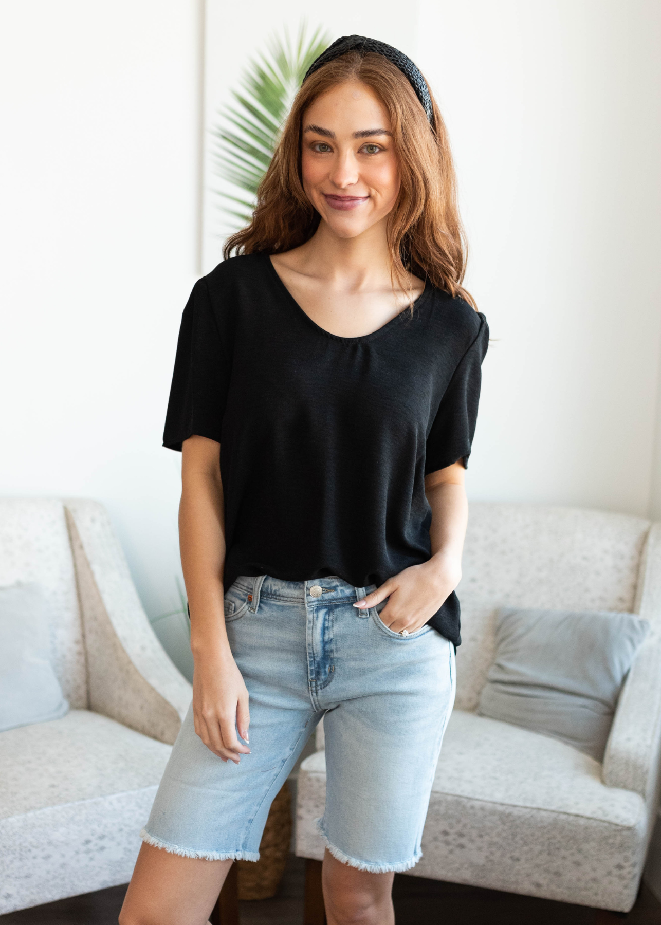 Jayden Black Top