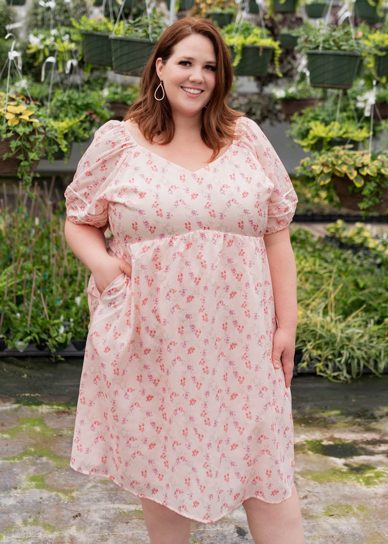 Jaysha Blush Floral Dress