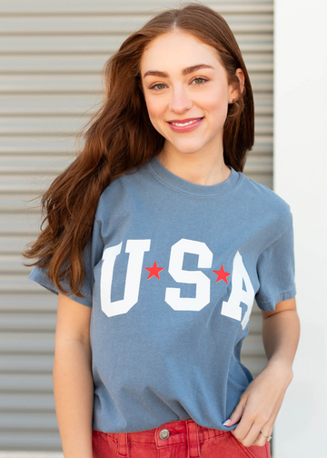 Jean Blue USA Star Tee