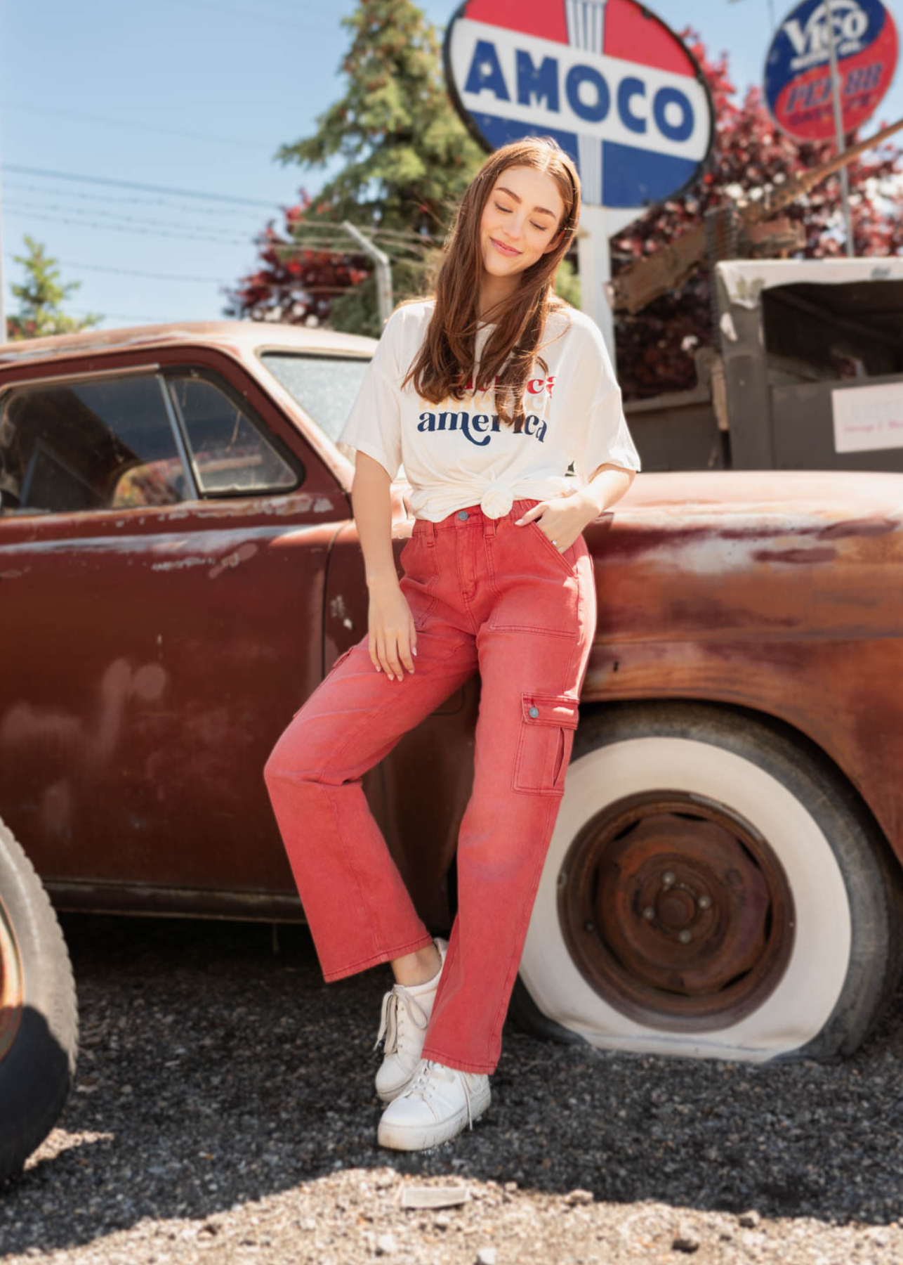 Jenn White America Graphic Tee