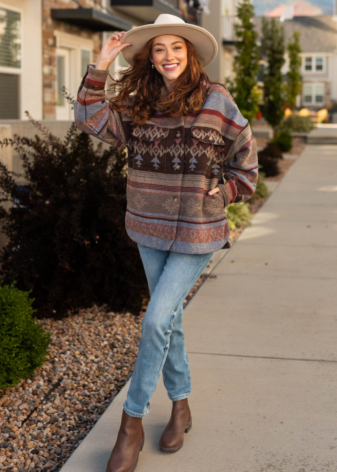 Joi Aztec Shacket