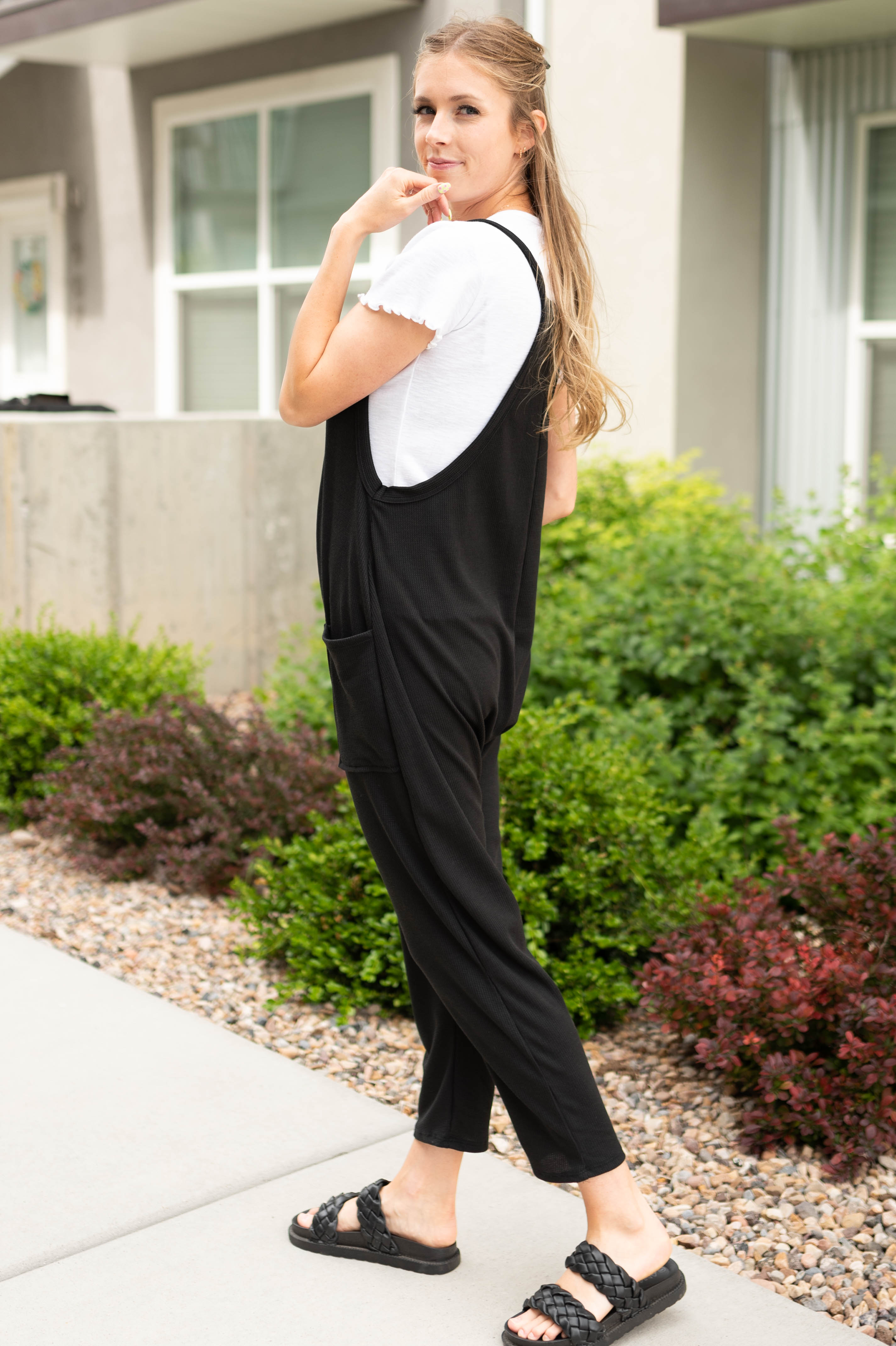 Josephine Black Jumpsuit