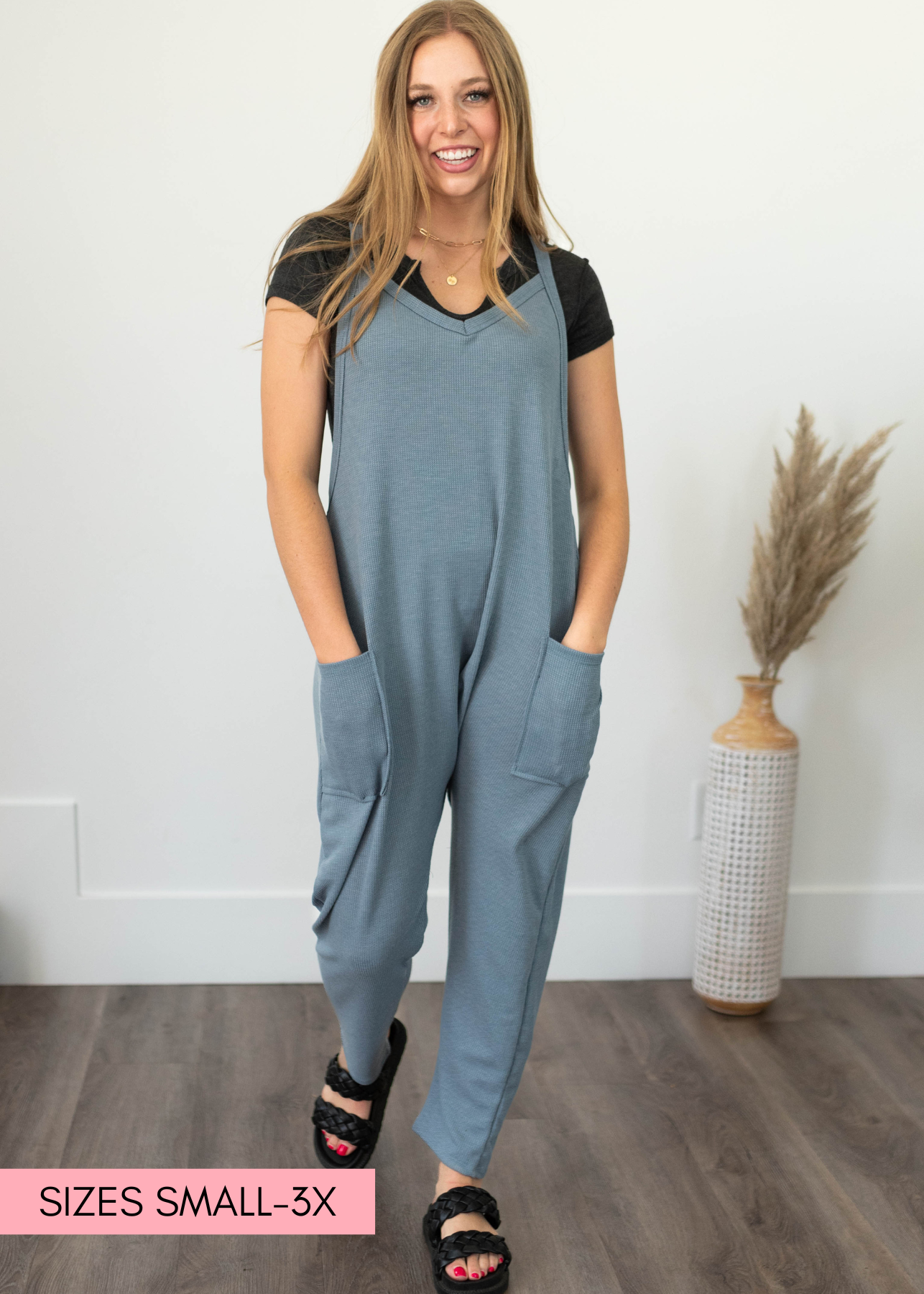 Josephine Chambray Jumpsuit