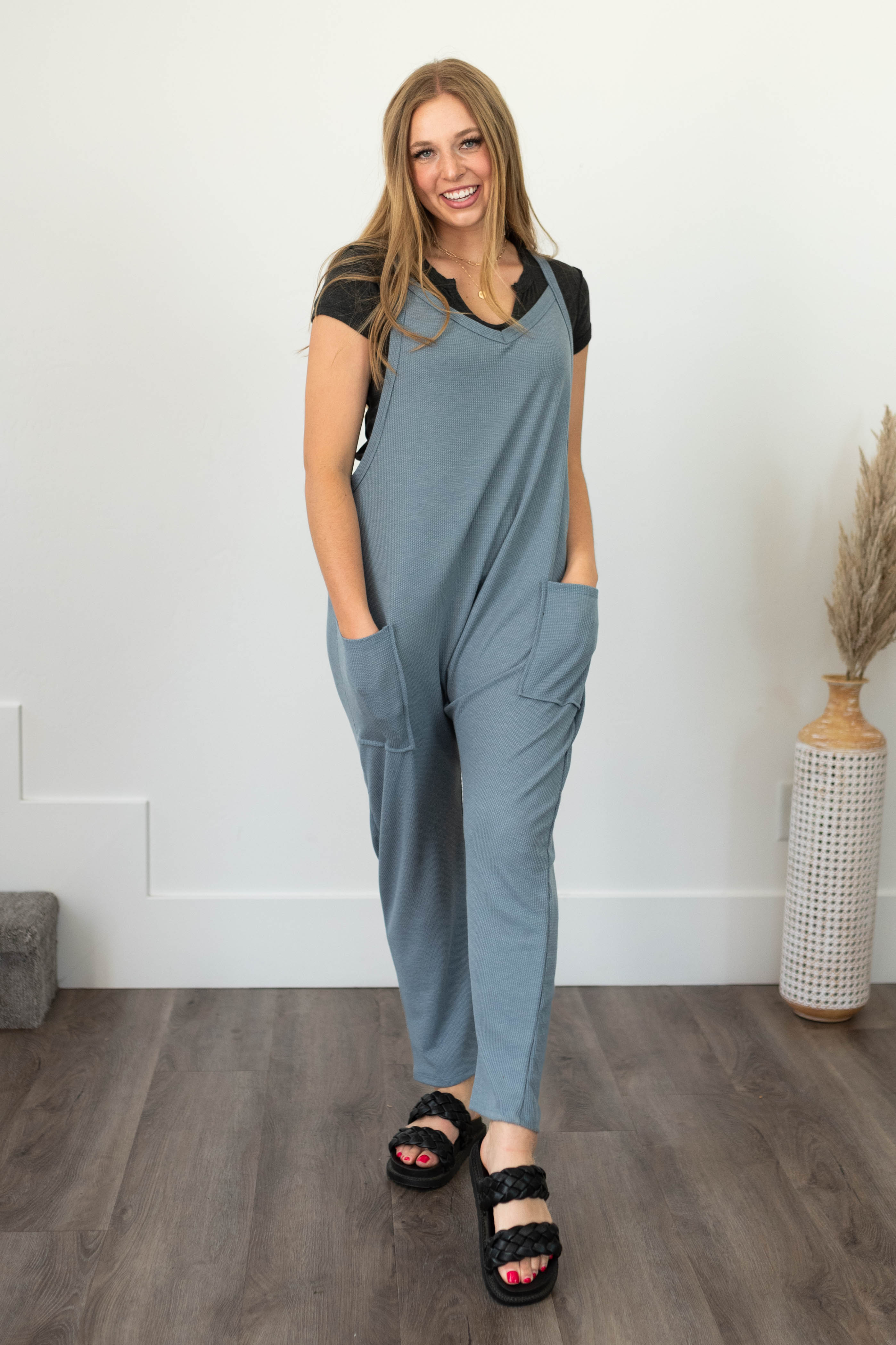 Josephine Chambray Jumpsuit