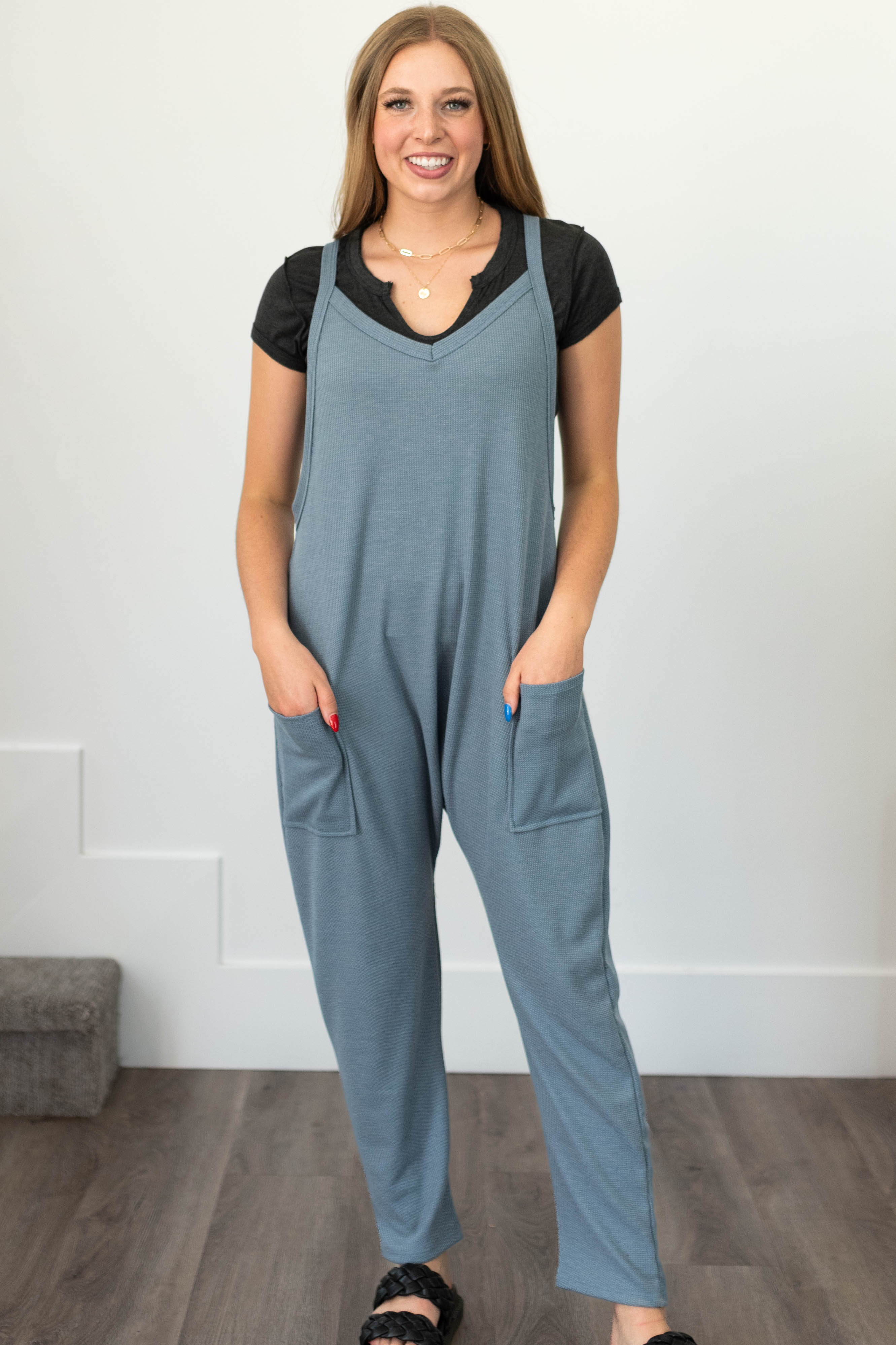 Josephine Chambray Jumpsuit