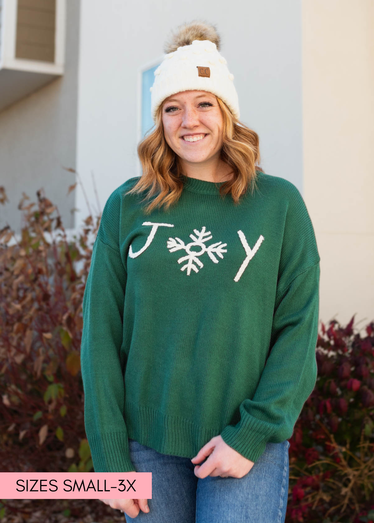 Joy Hunter Green Sweater