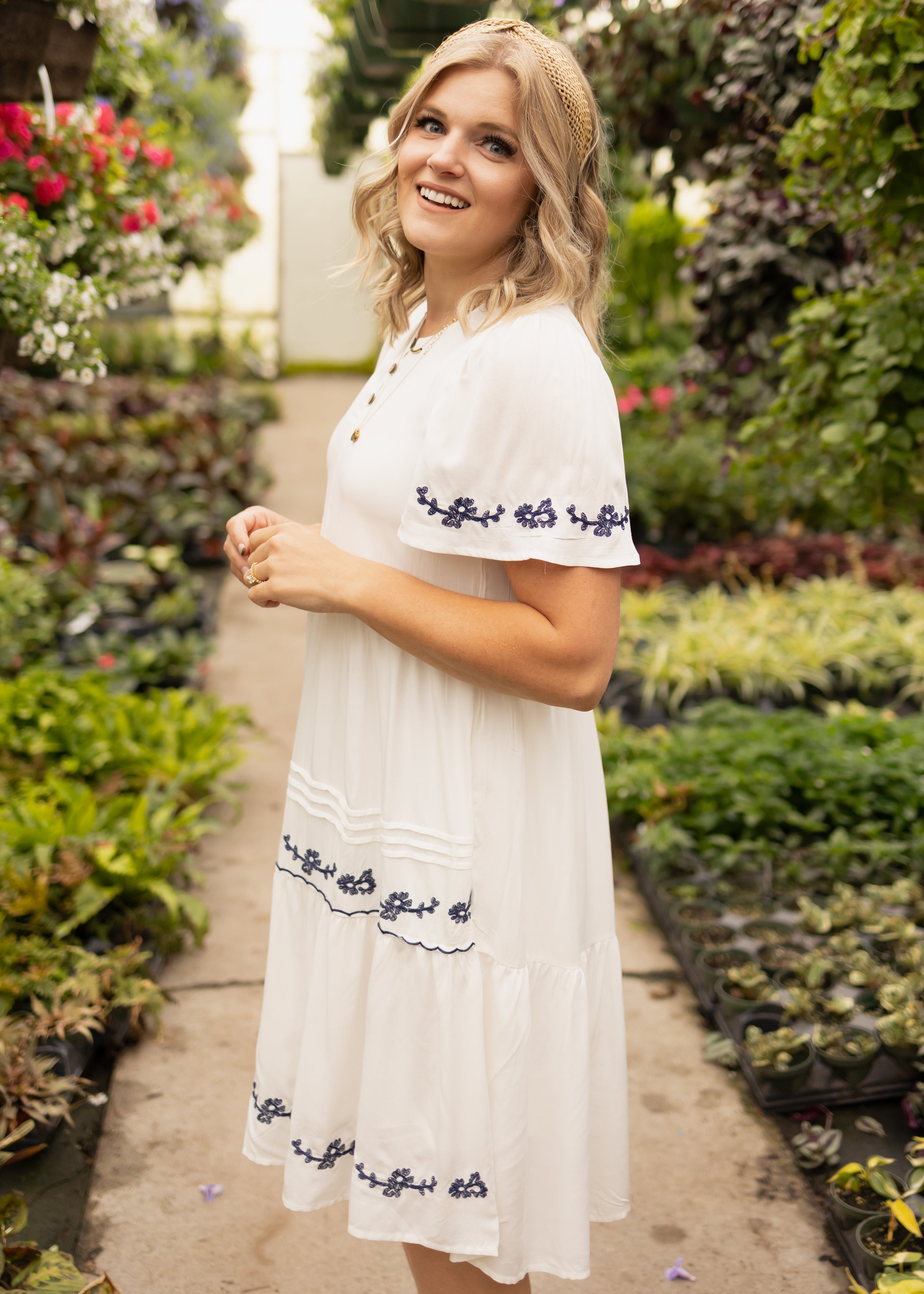 Julia White Dress