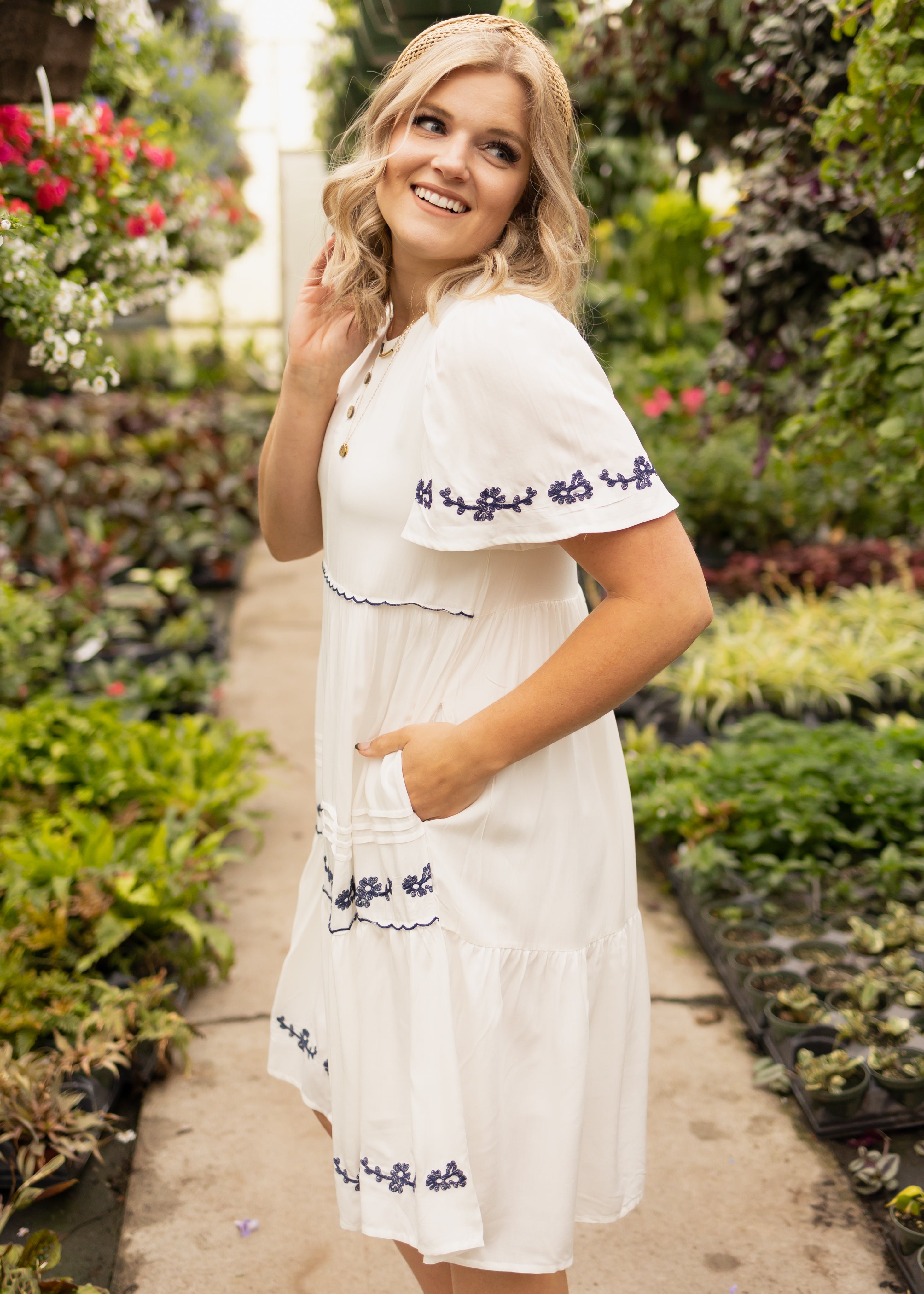 Julia White Dress