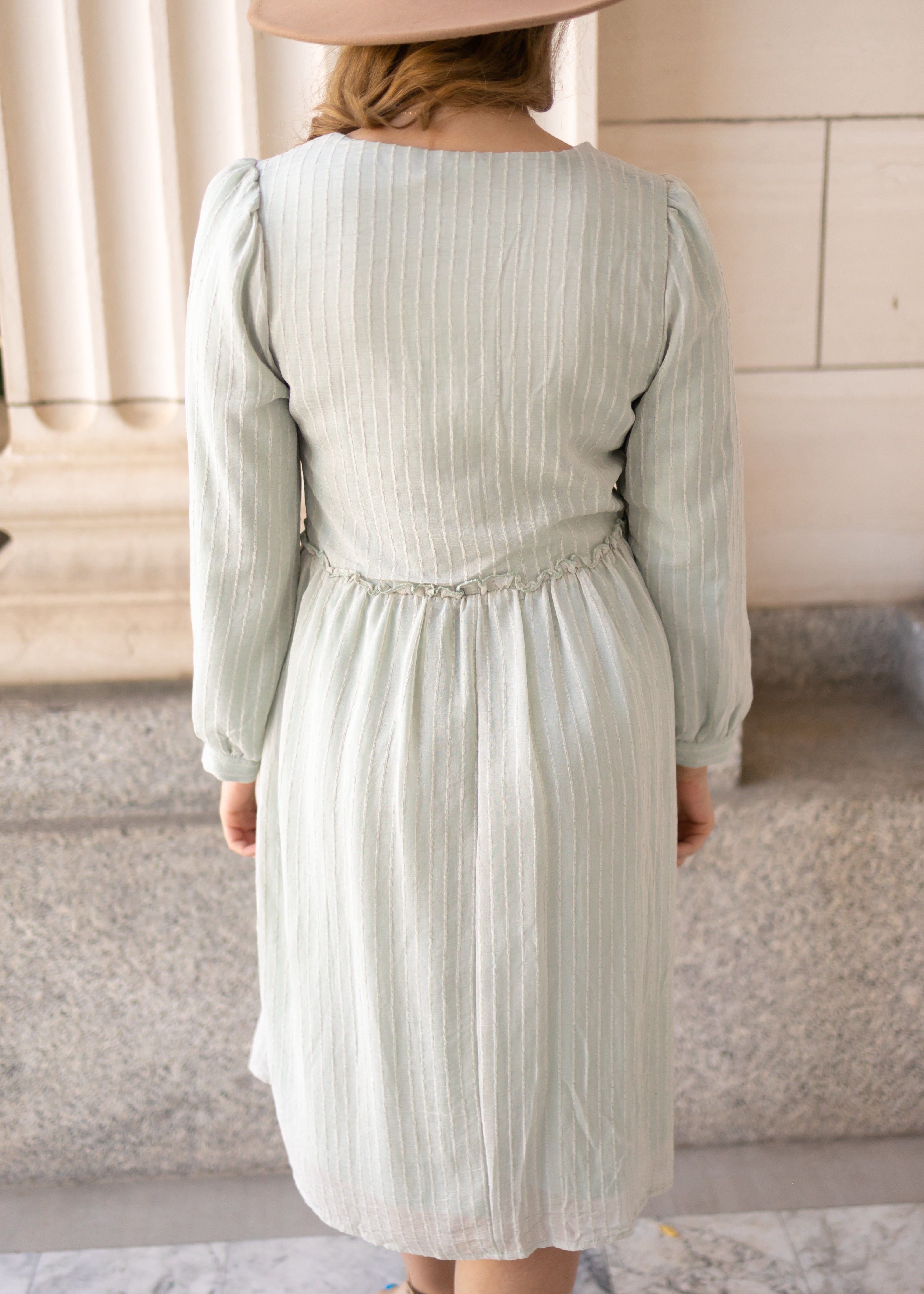 Juliette Sage Dress