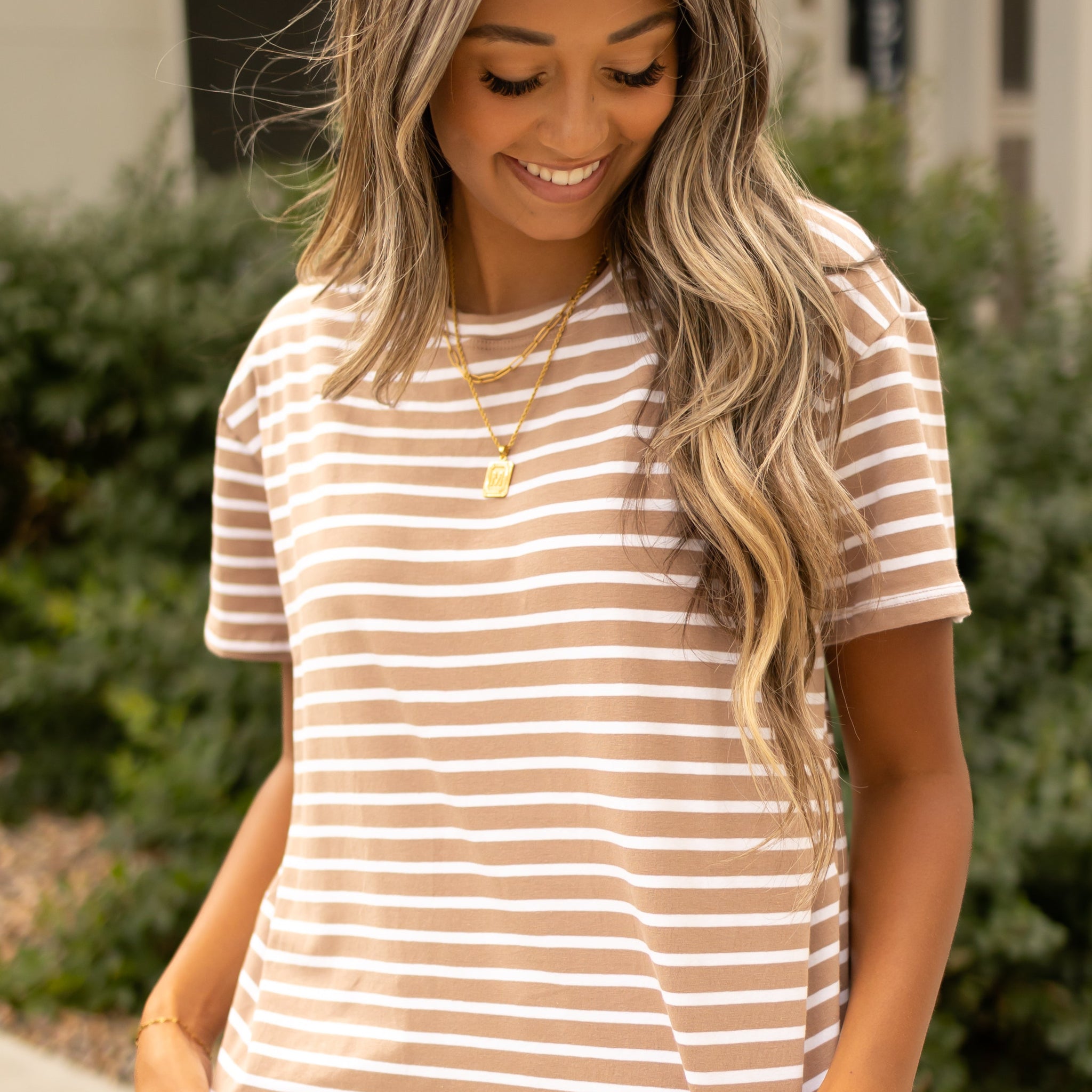 Julissa Taupe Top