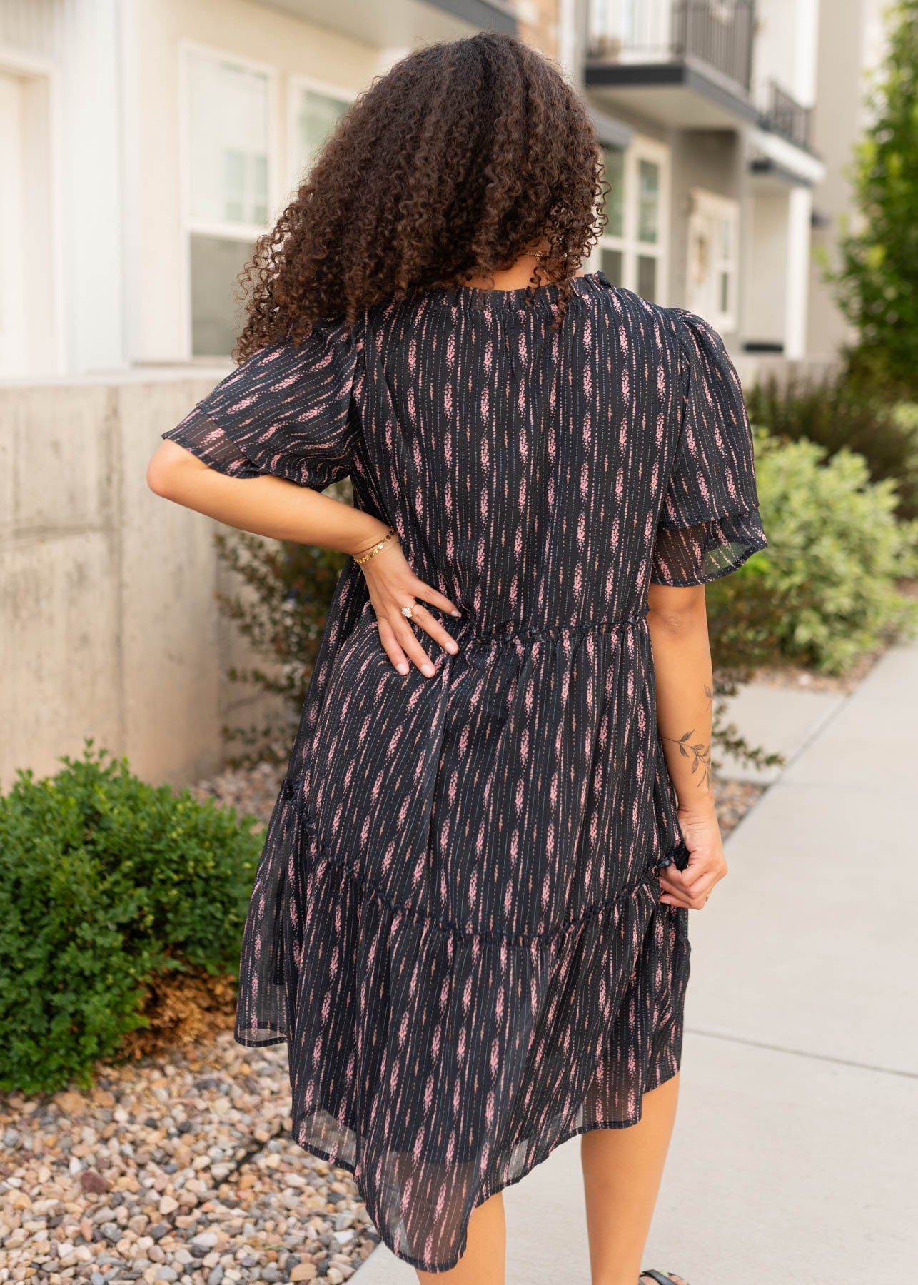 Kailani Pink Floral Dress