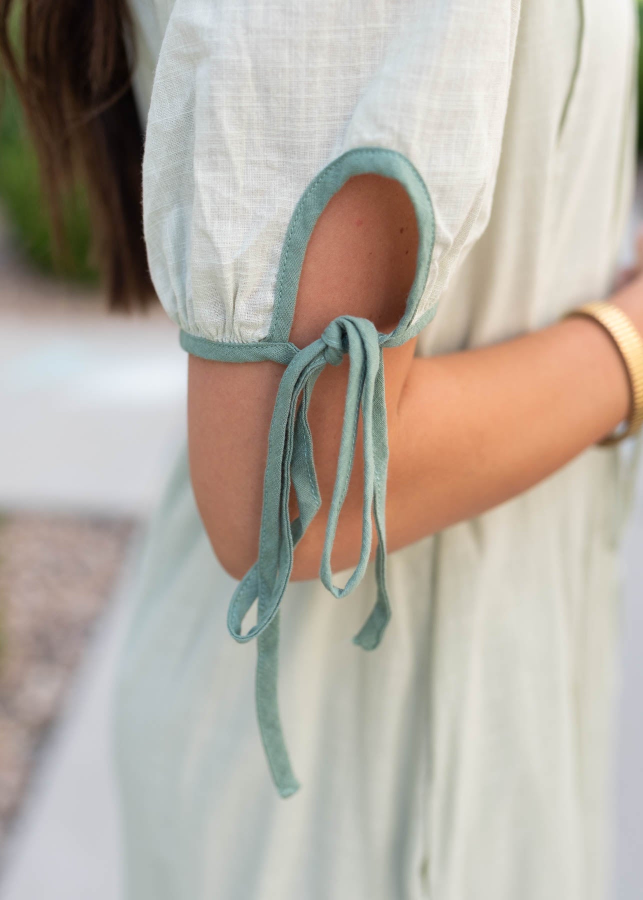 Kaleigh Sage Dress