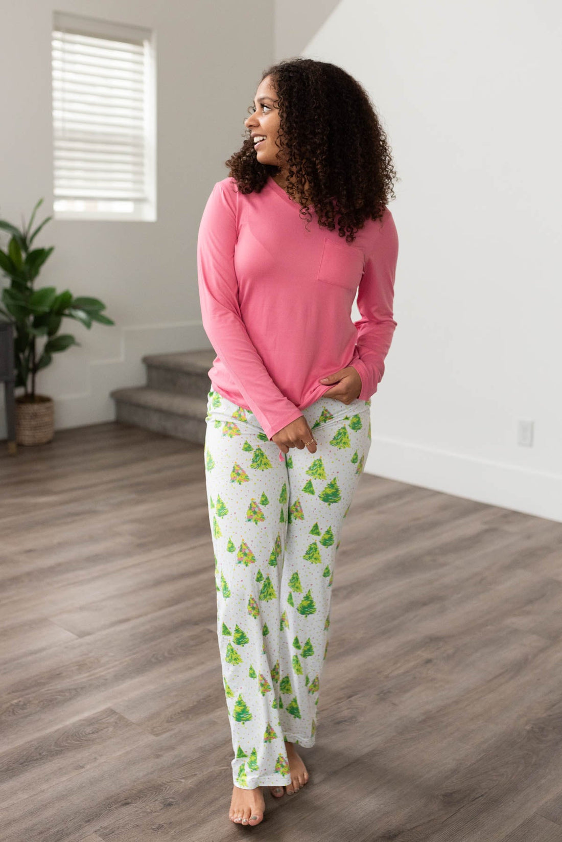Kallie Pink PJ Top