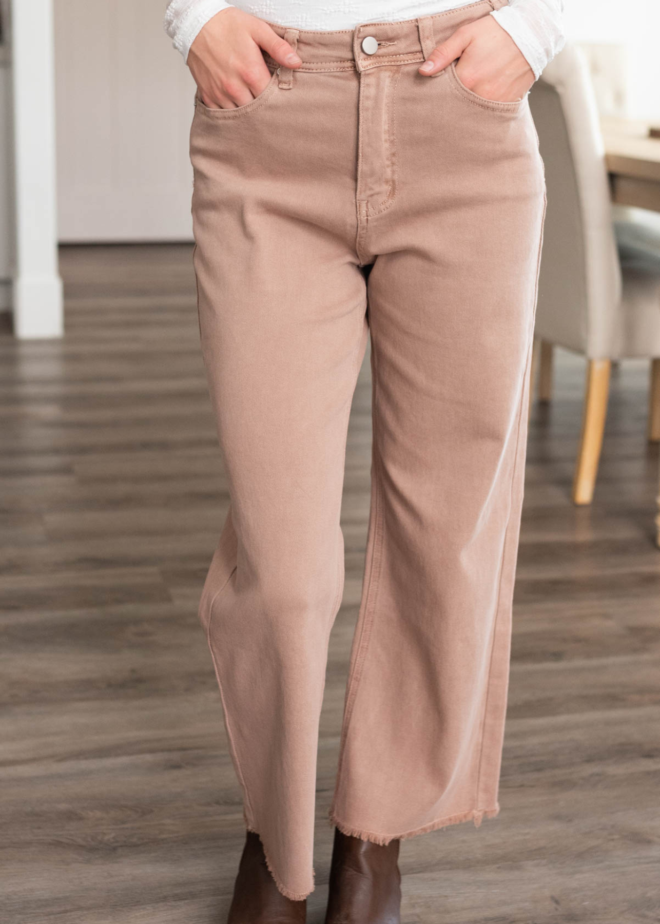 Kami Vintage Clay Wide Leg Pants