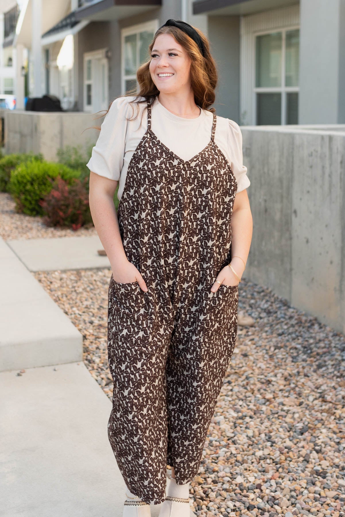 Karen Taupe Knit Jumper