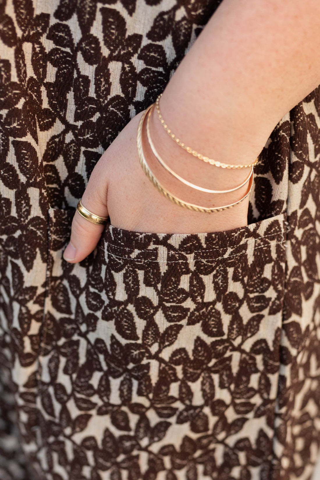 Karen Taupe Knit Jumper
