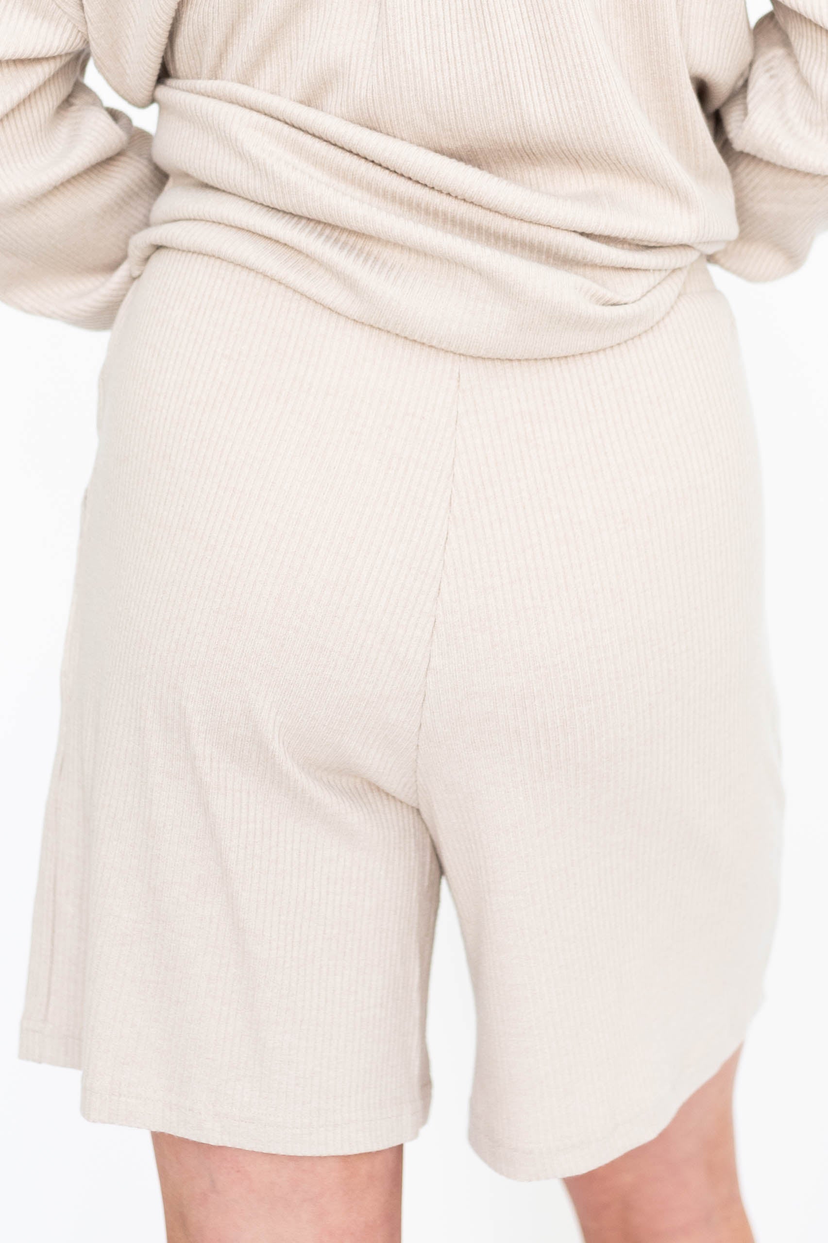 Katie Taupe Shorts
