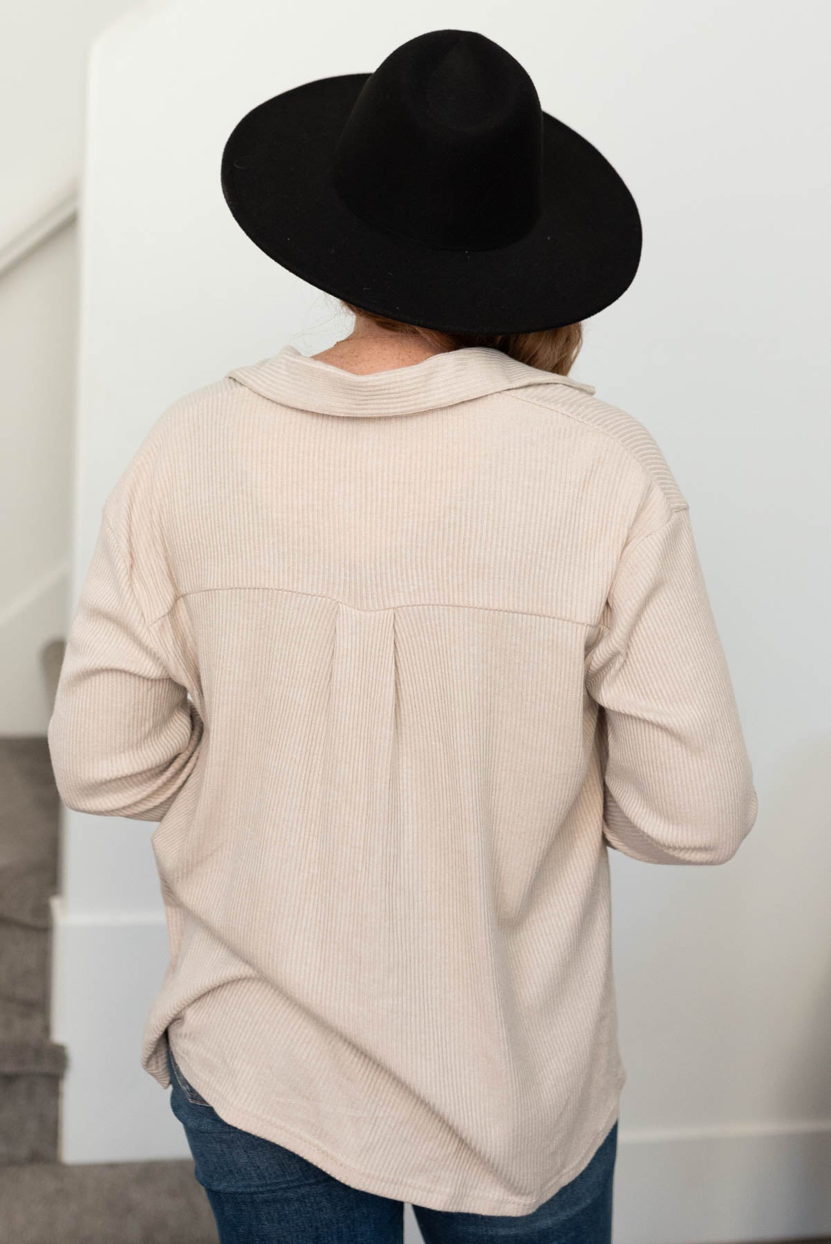Katie Taupe Top