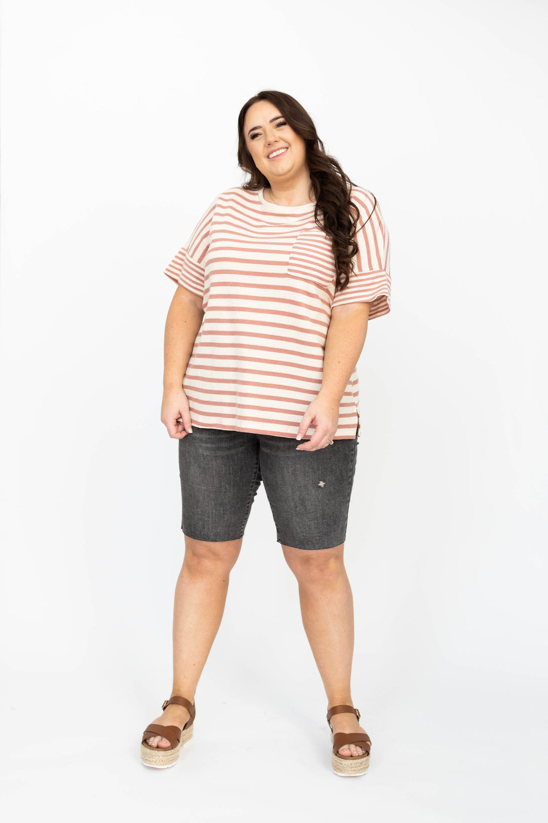 Kelsey Dark Grey Shorts