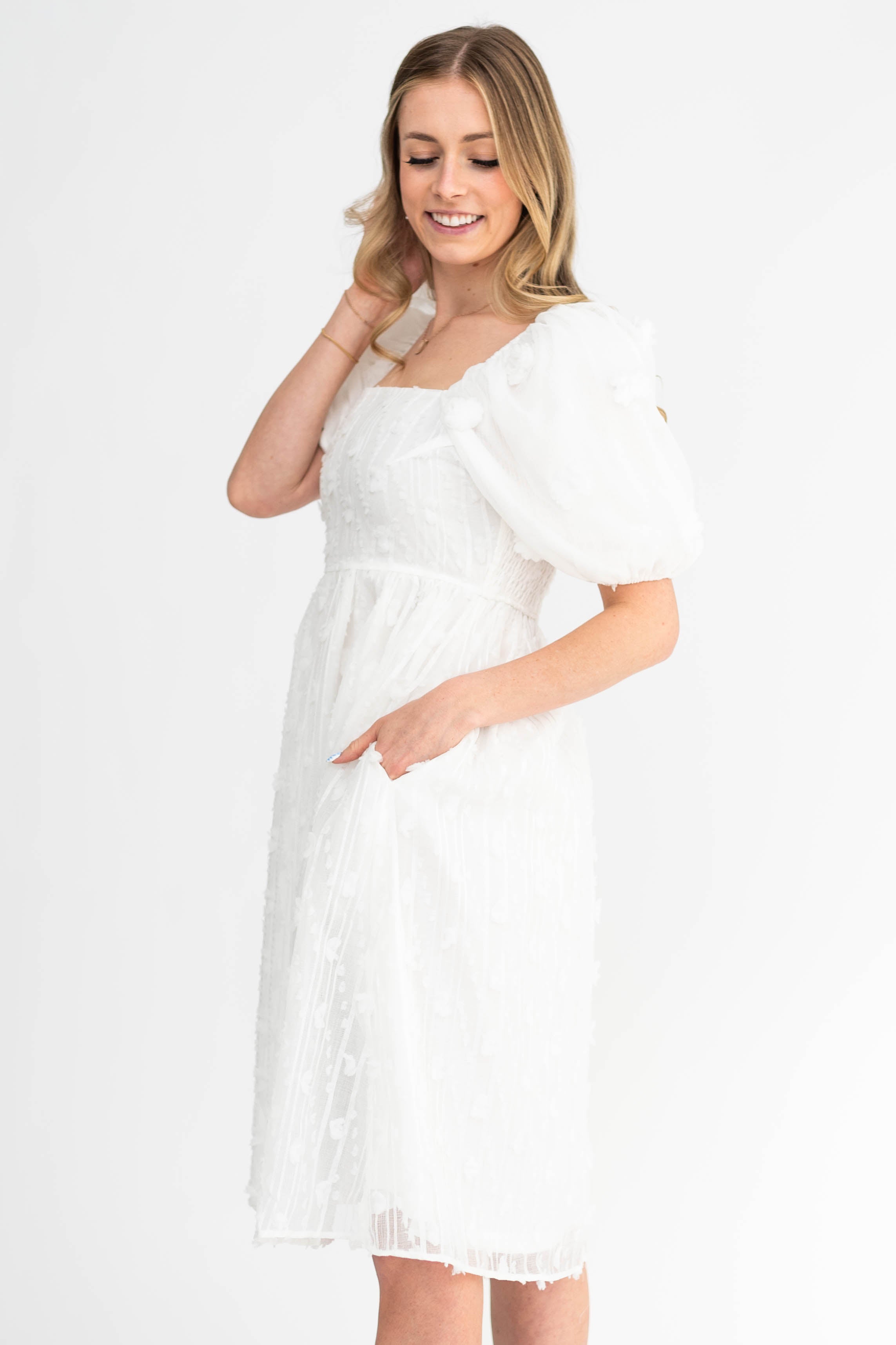 Kennedy White Dress
