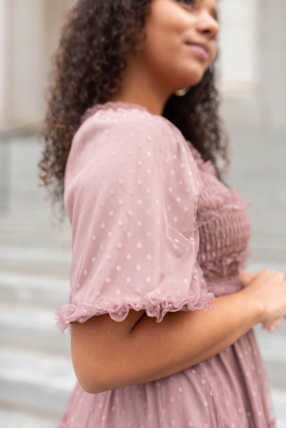 Keziah Dusty Rose Dress