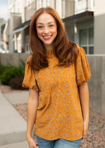 Khari Mustard Top