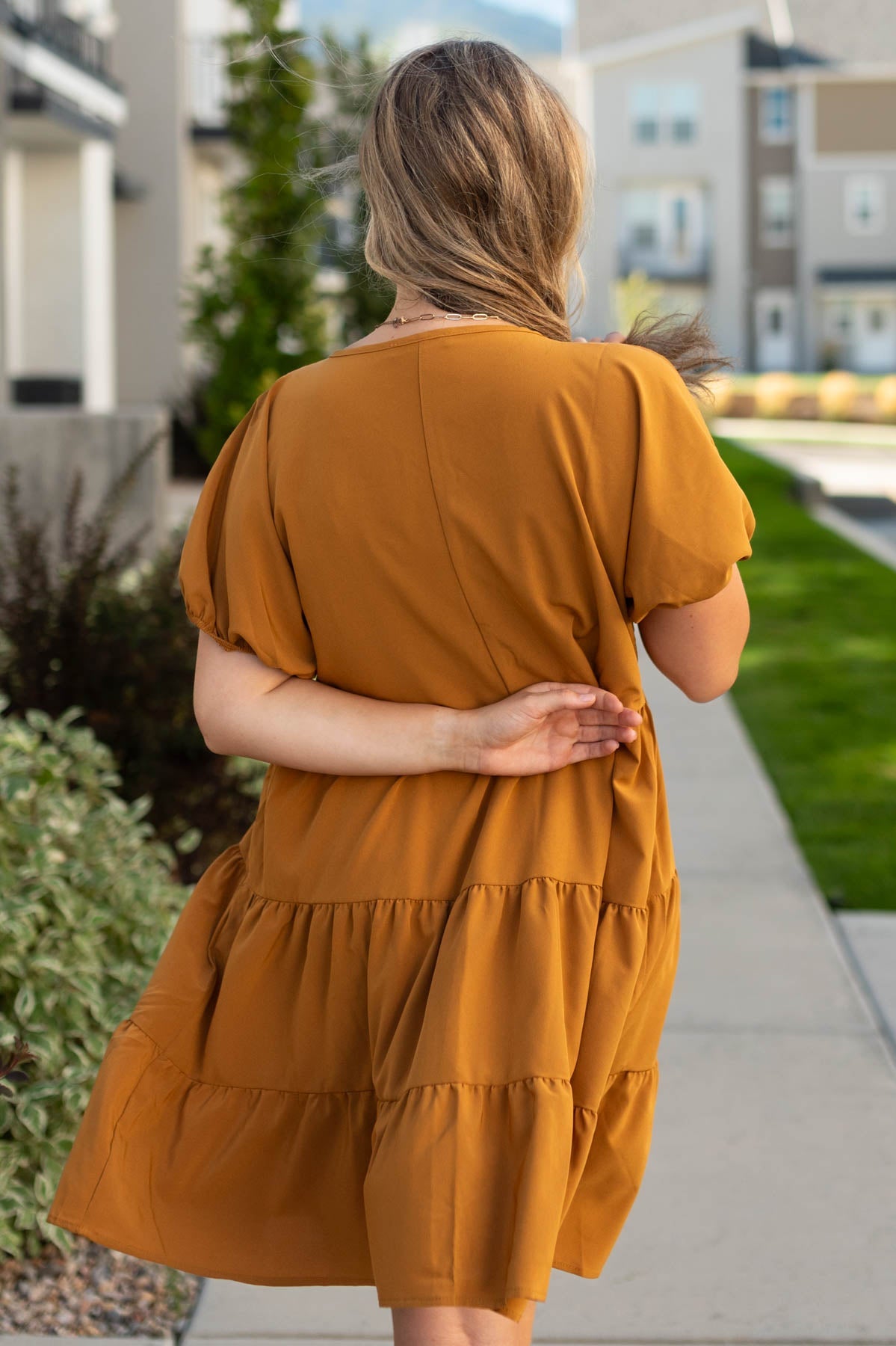 Kiera Deep Spice Dress
