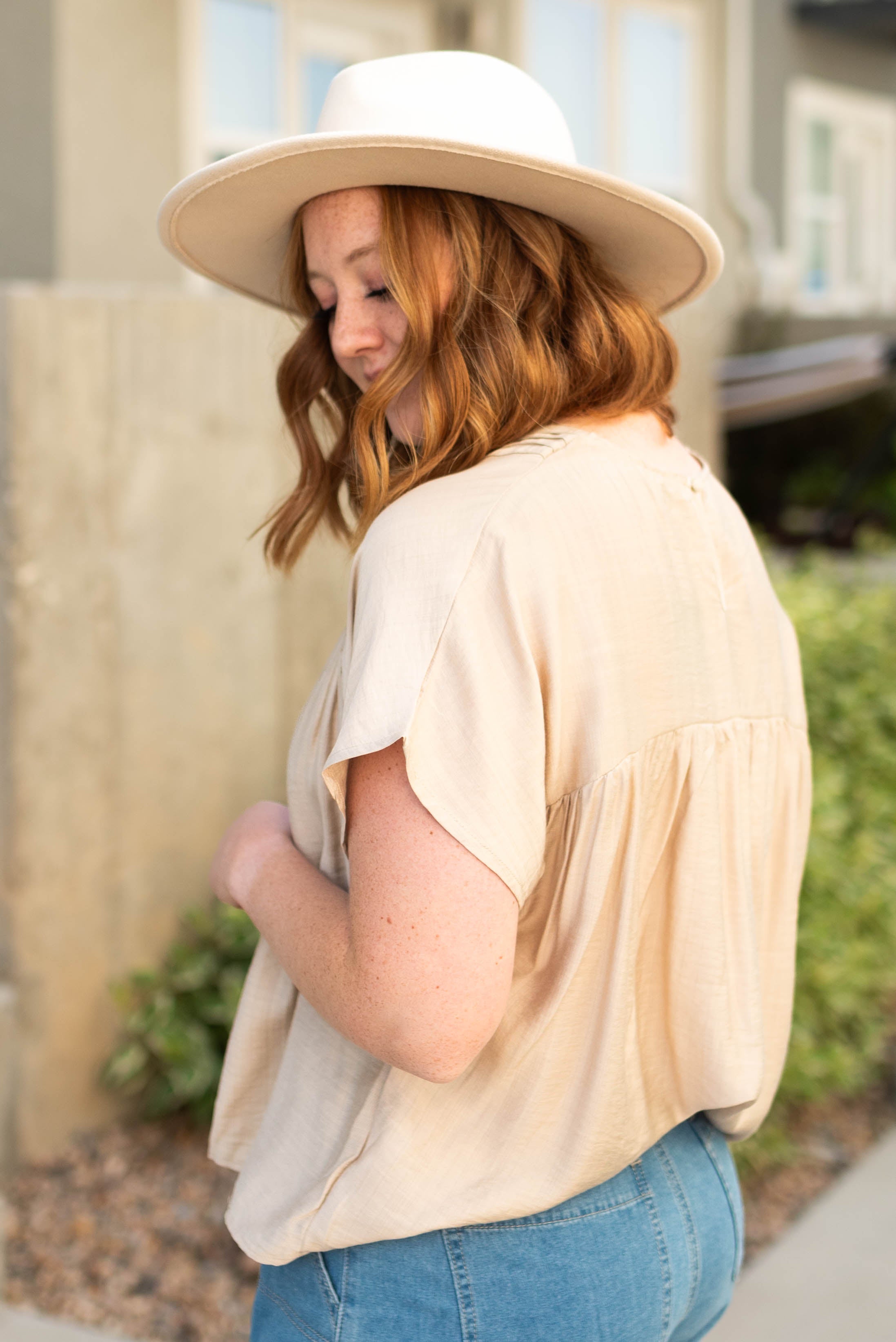 Kimone Beige Top