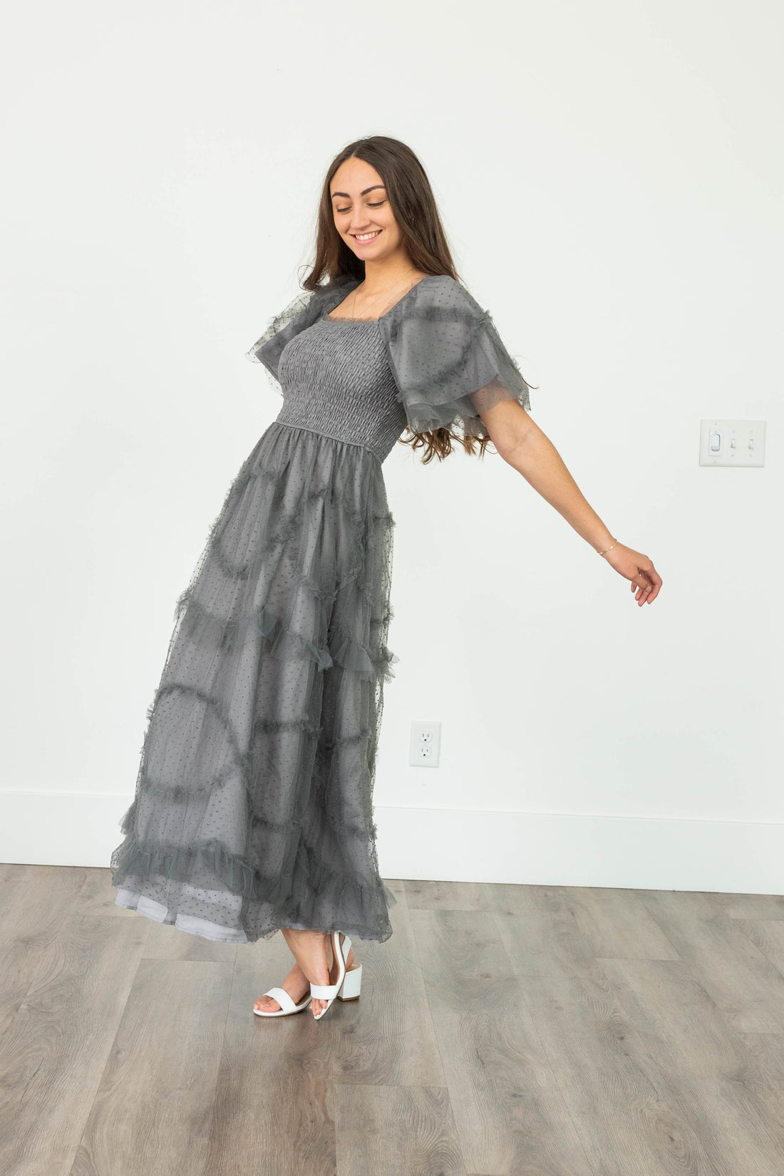Kinsey Grey Dress