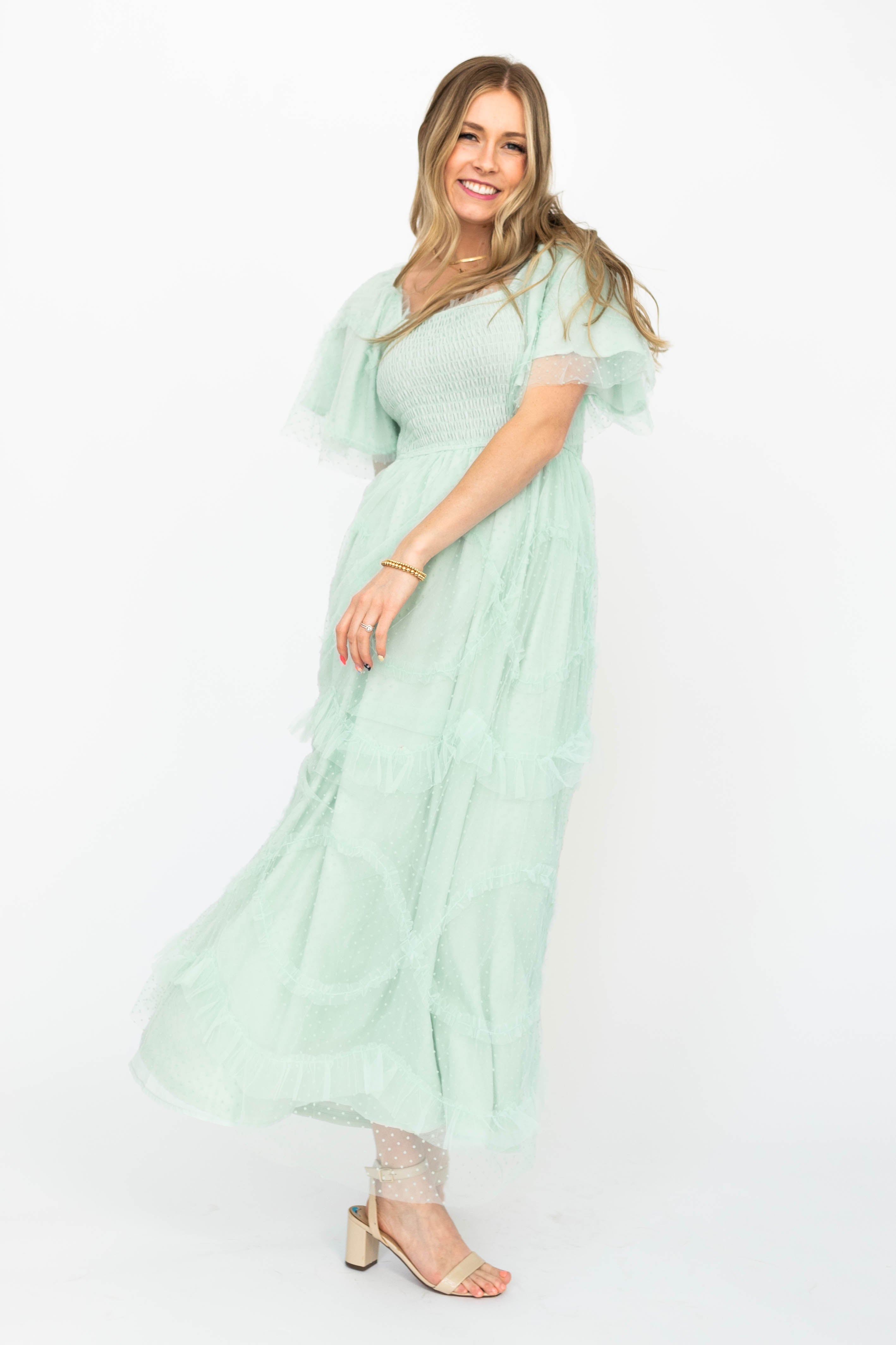 Kinsey Mint Dress