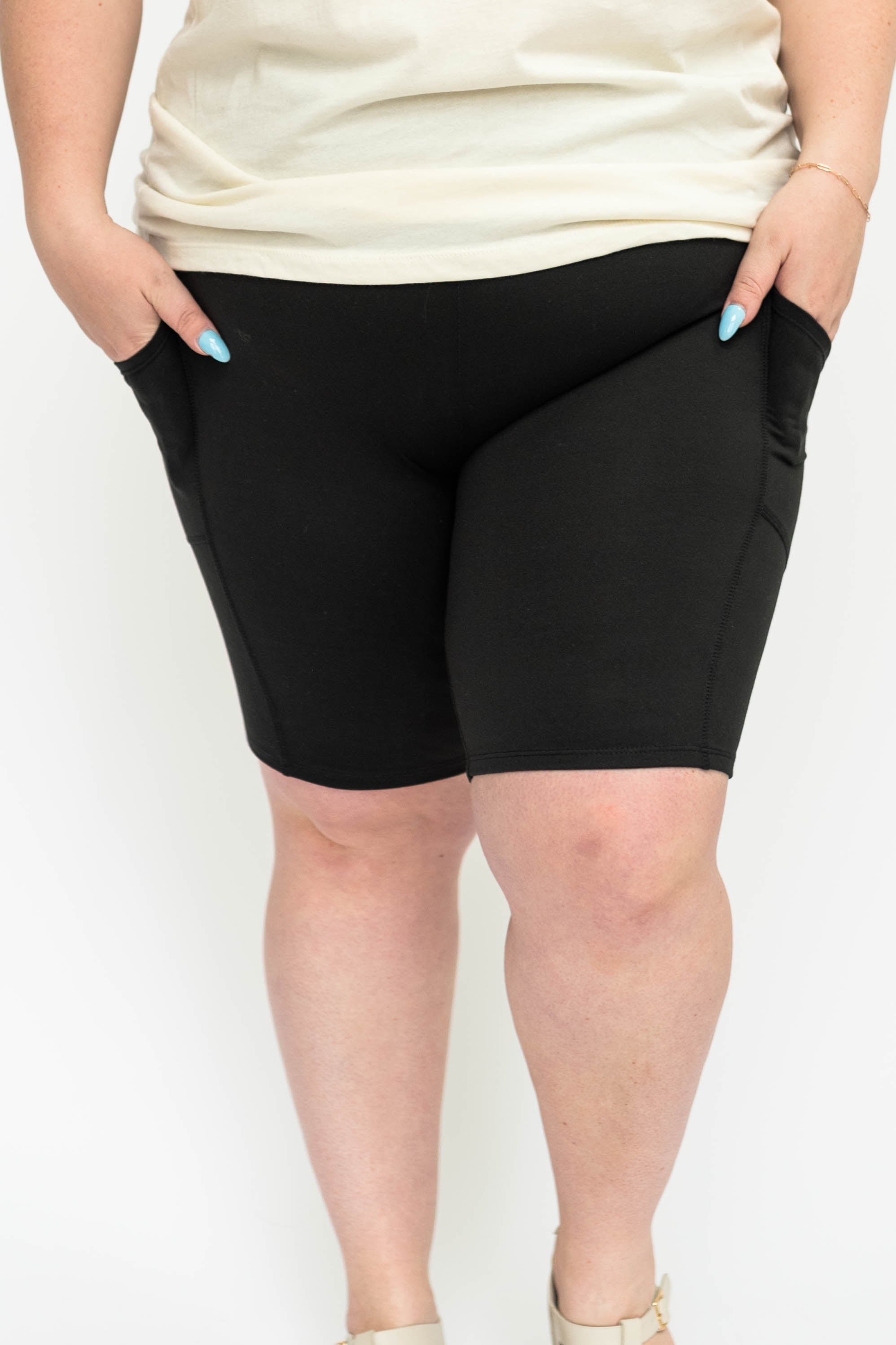 Kit Black Biker Shorts