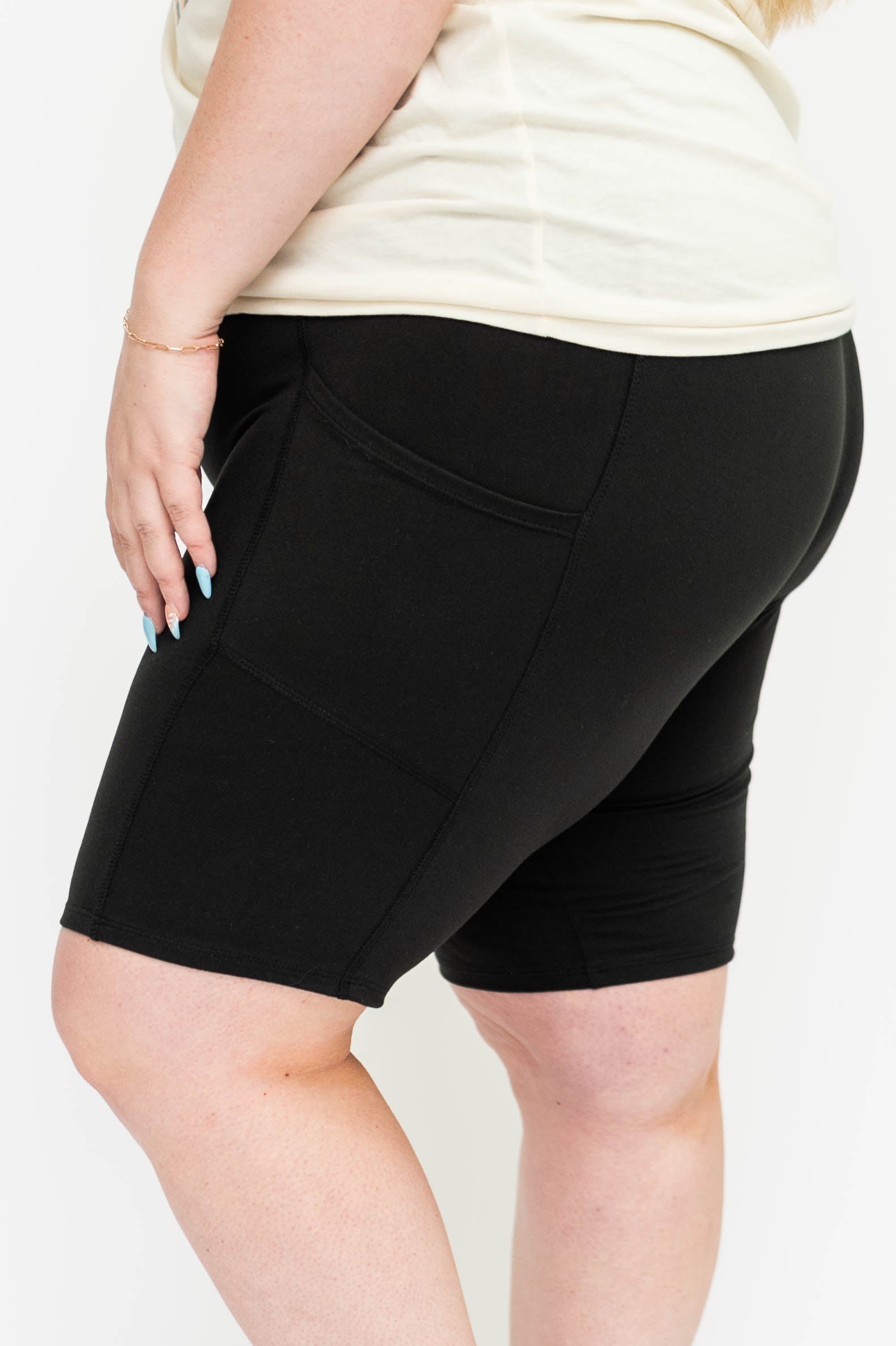 Kit Black Biker Shorts