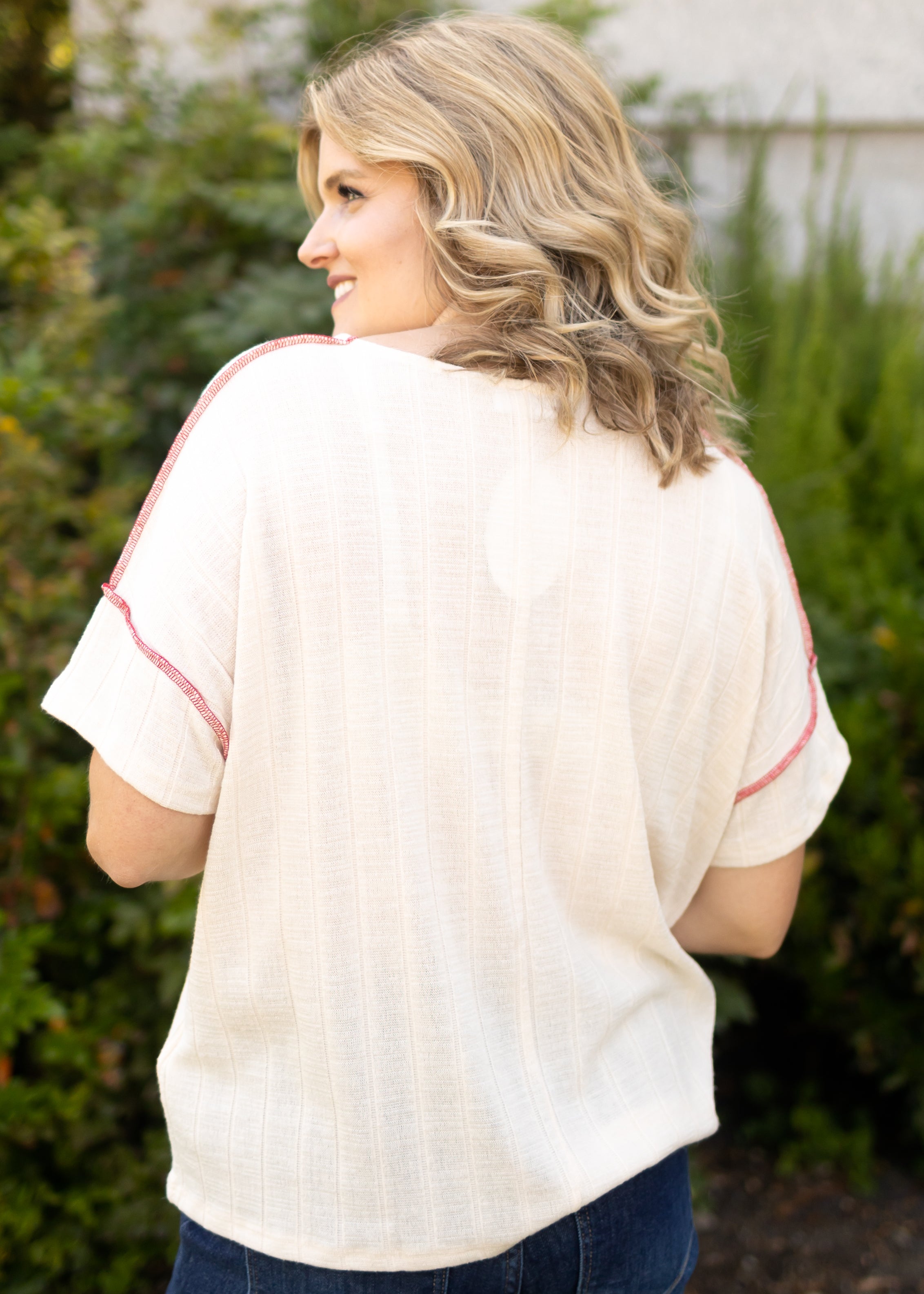 LaRue Cream Top