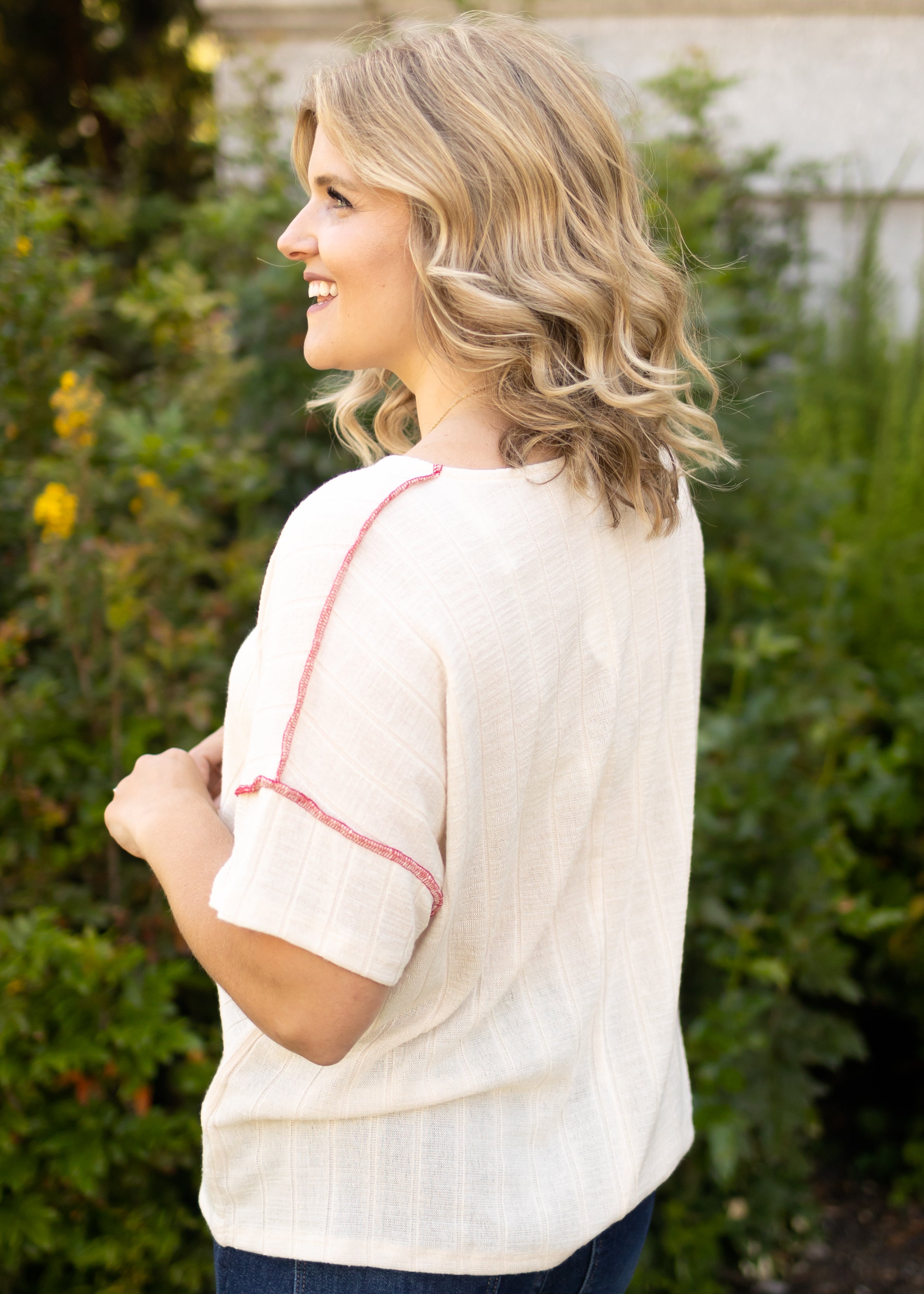 LaRue Cream Top