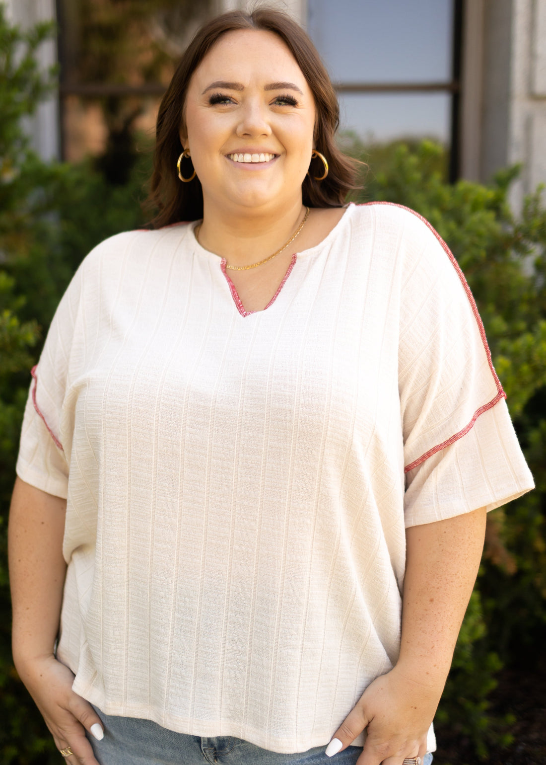 LaRue Cream Top