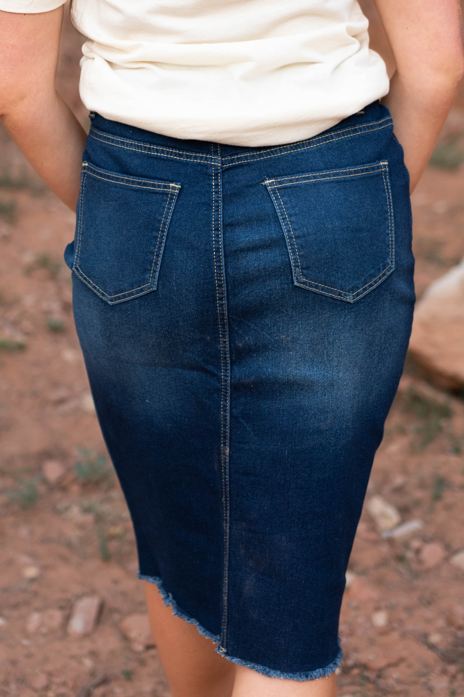 Layla Dark Indigo Skirt