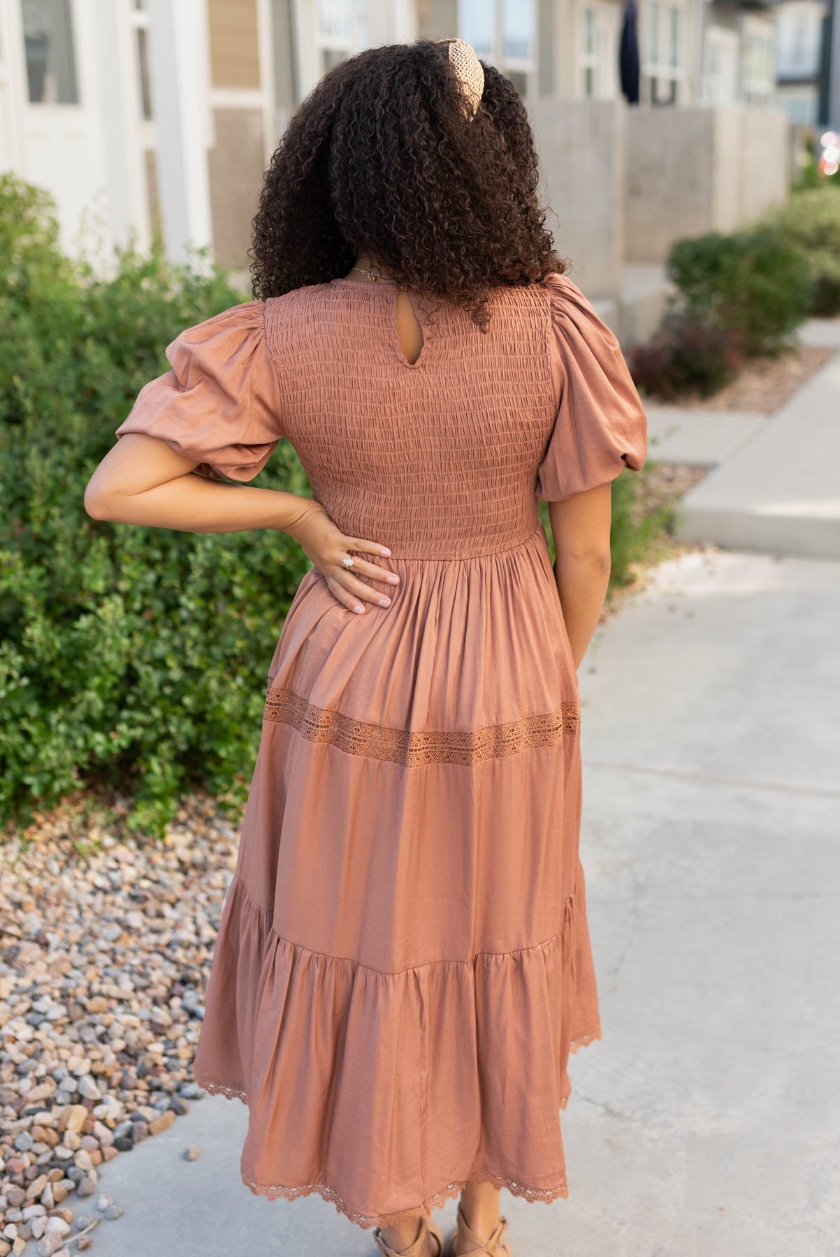 Leilani Chestnut Dress