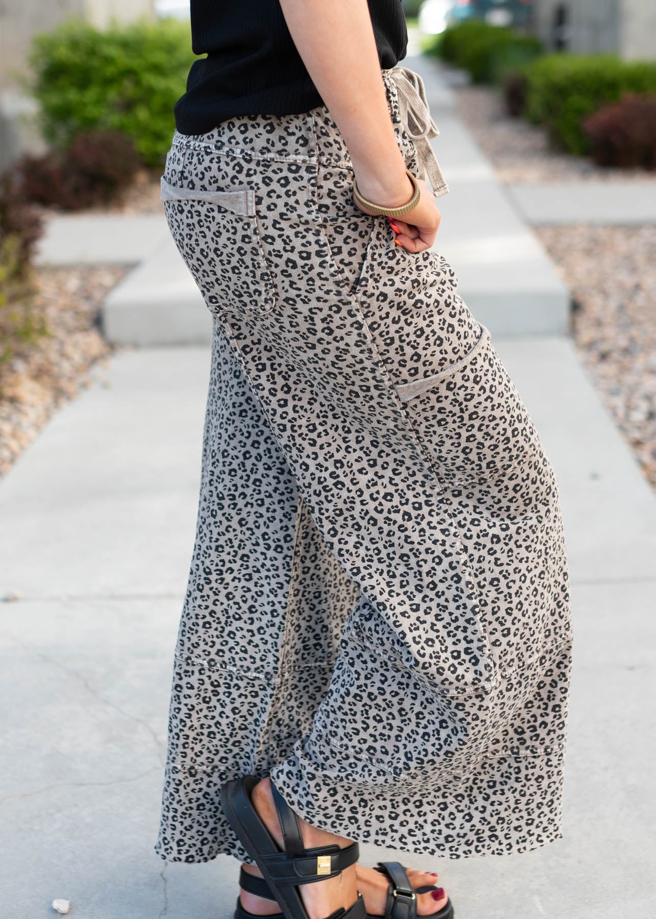 Lindy Ash Brown Leopard Pants