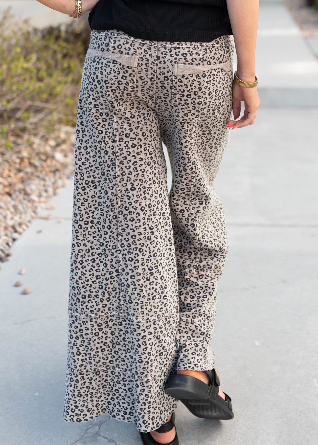 Lindy Ash Brown Leopard Pants