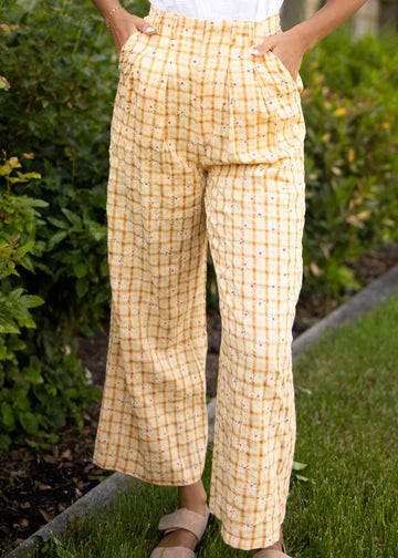Lindy Yellow Pants