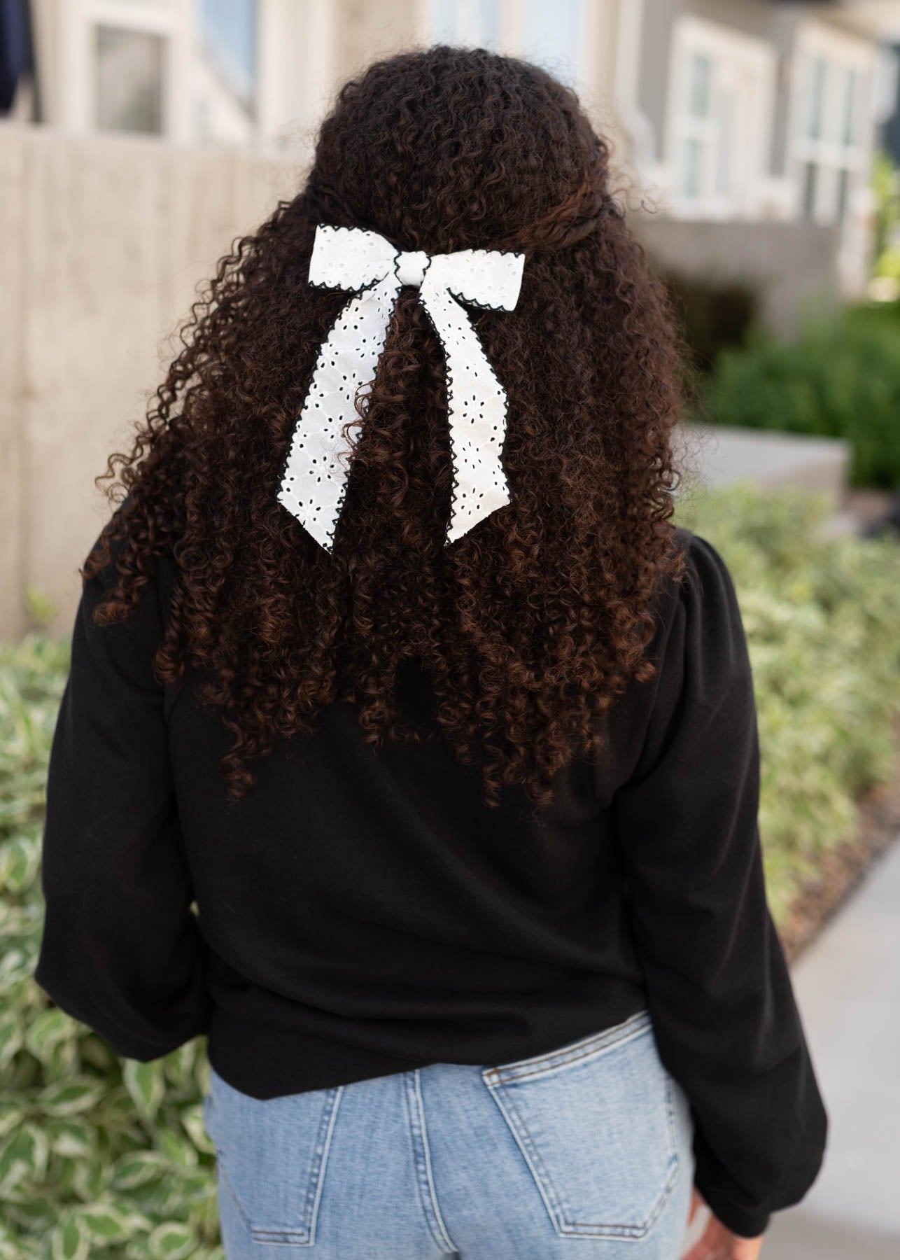 Lisa Black Long Sleeve Top